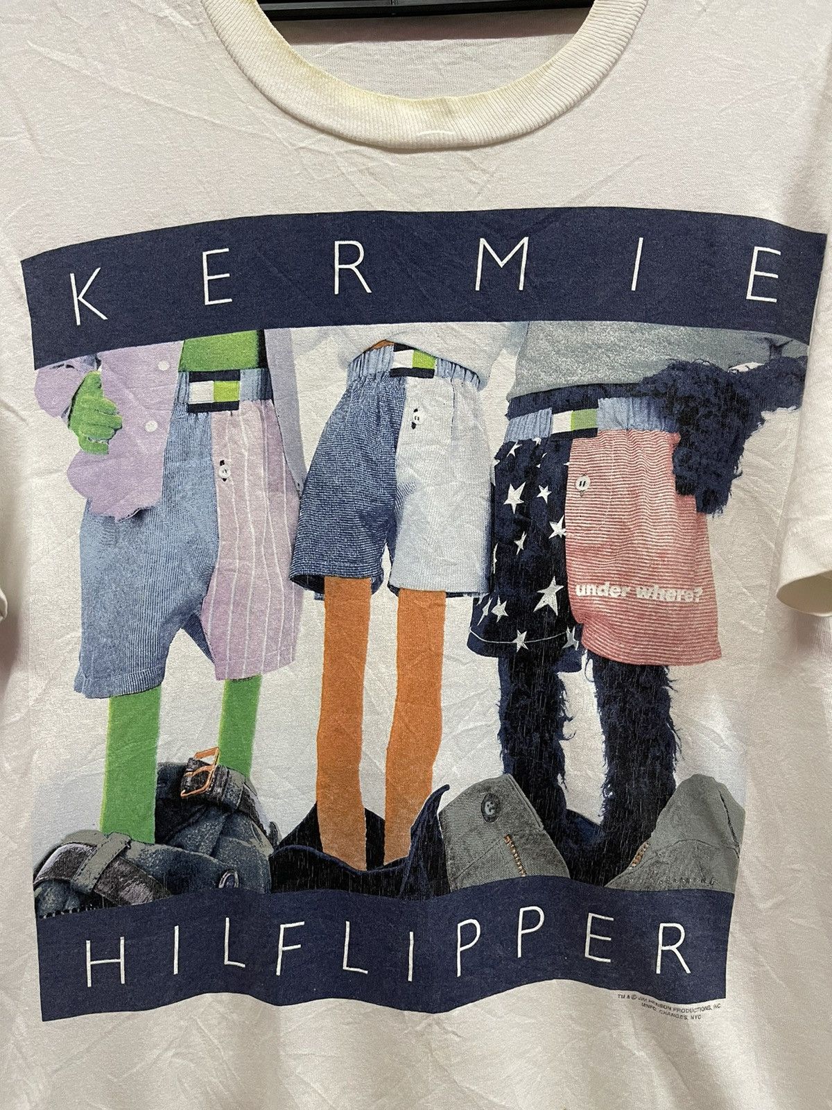 Vintage Vintage Kermie Hilflipper Parody🔥🔥🔥 Size US M / EU 48-50 / 2 - 2 Thumbnail