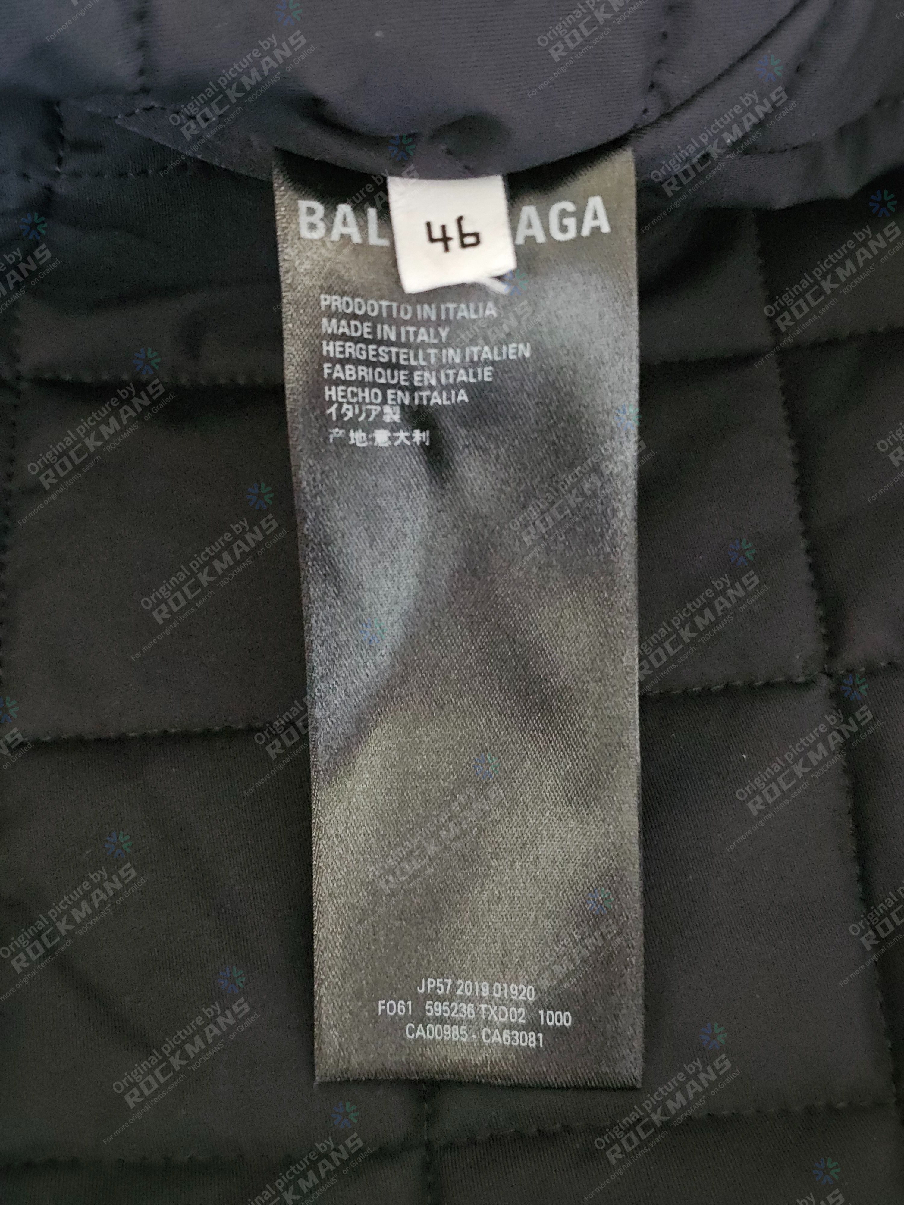 Balenciaga Balenciaga Technical Parka Coat Black High Collar Size 46 Size US M / EU 48-50 / 2 - 10 Thumbnail