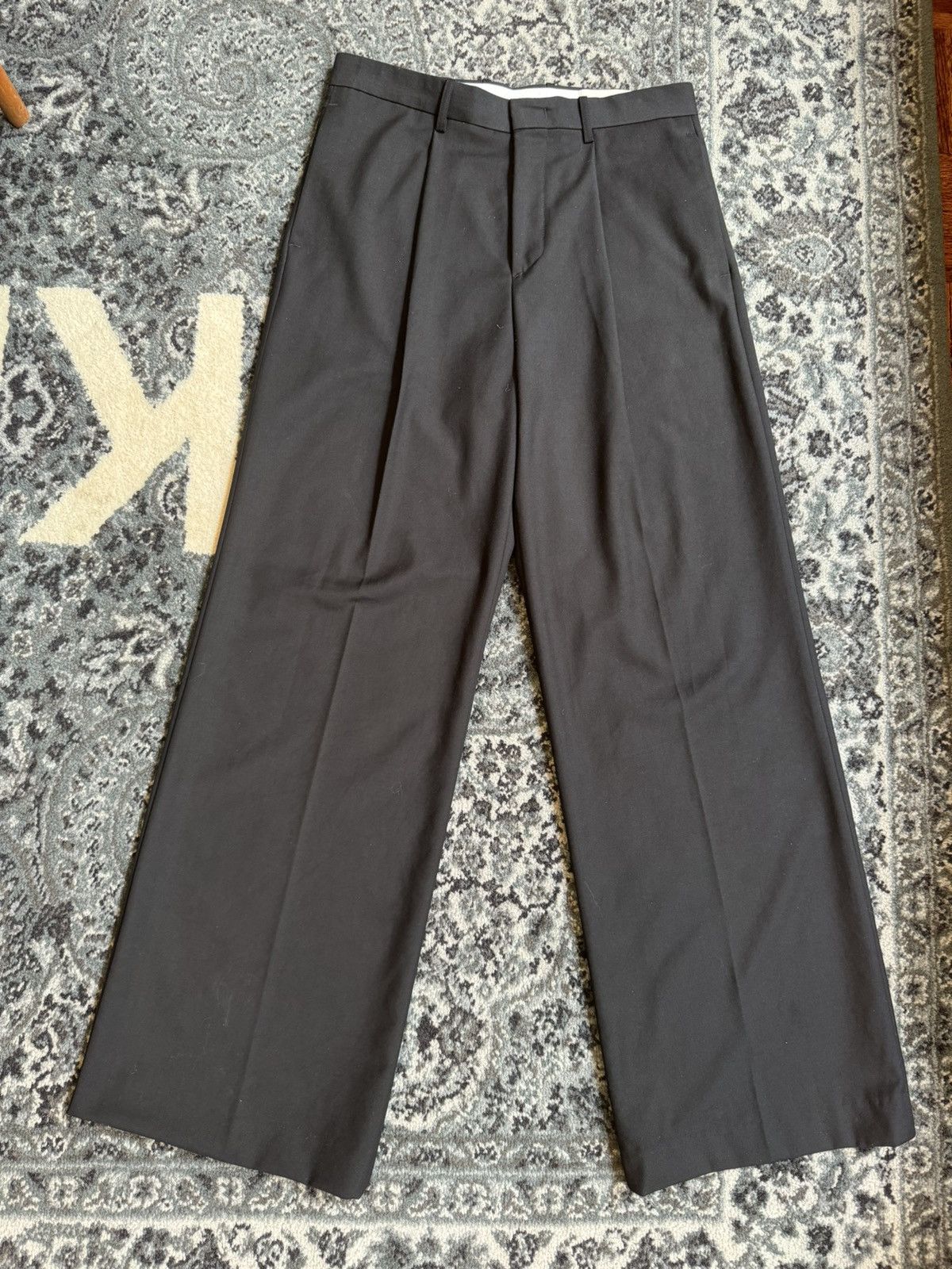 image of Vintage Baggy Dress Pants in Black, Men's (Size 30)