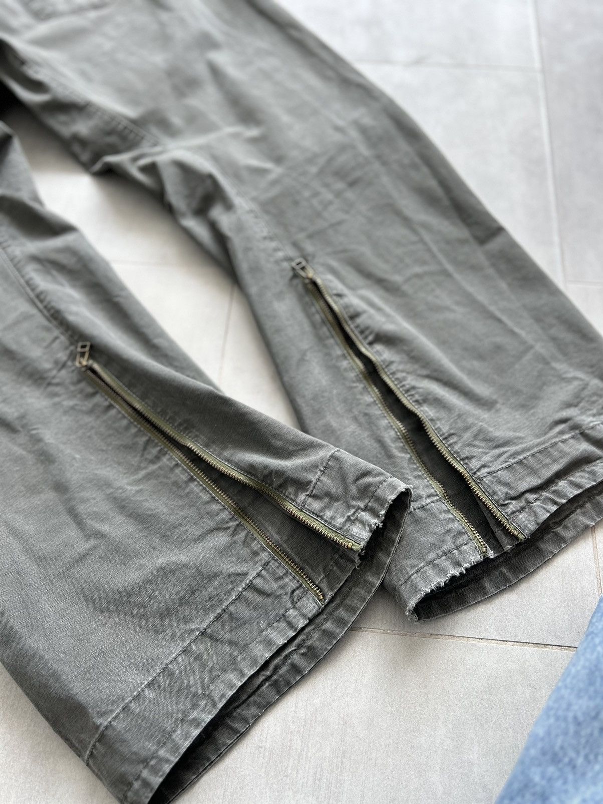 Levi's Levi’s Engineered Jeans Gray Wide Leg Zip Hem Pants W34 L34 Size US 34 / EU 50 - 8 Thumbnail