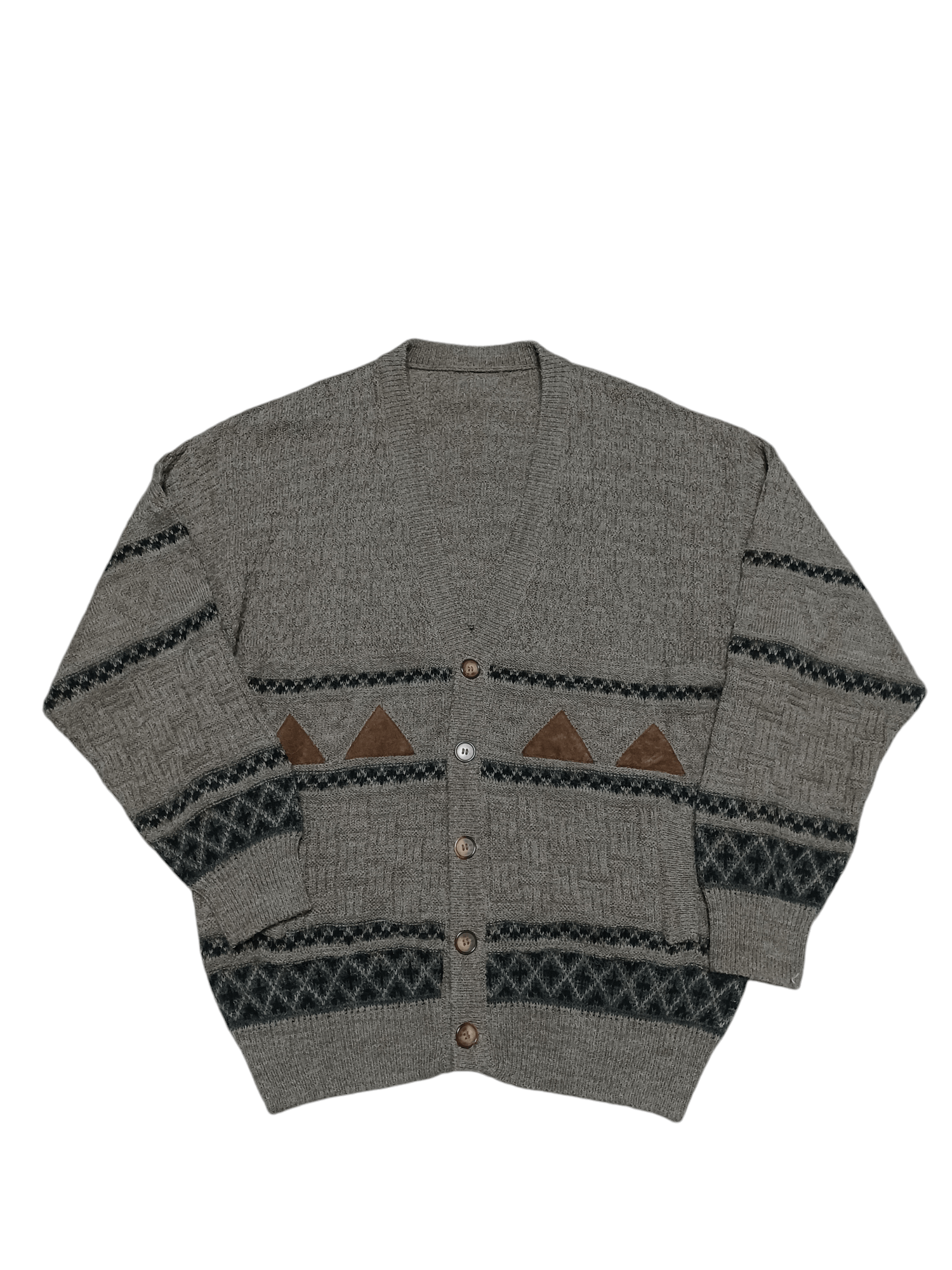 Other VINTAGE 90S 80S CARDIGAN MADE IN SPAIN OLDMONEY Size US L / EU 52-54 / 3 - 1 Thumbnail