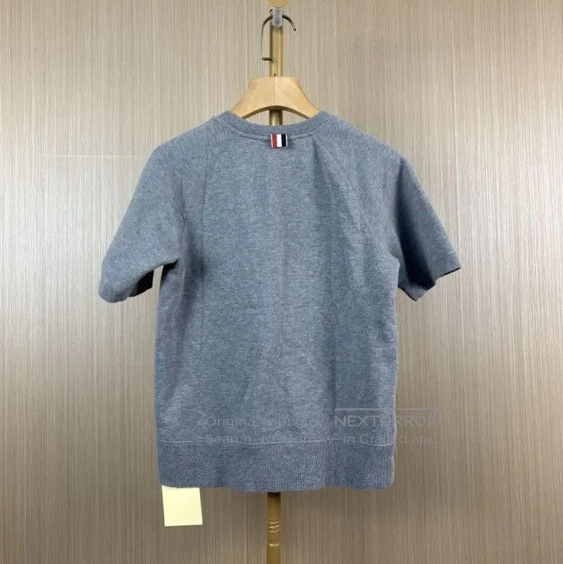 Thom Browne Thom Browne Gray Cotton Women's T-Shirt . Size L / US 10 / IT 46 - 2 Thumbnail