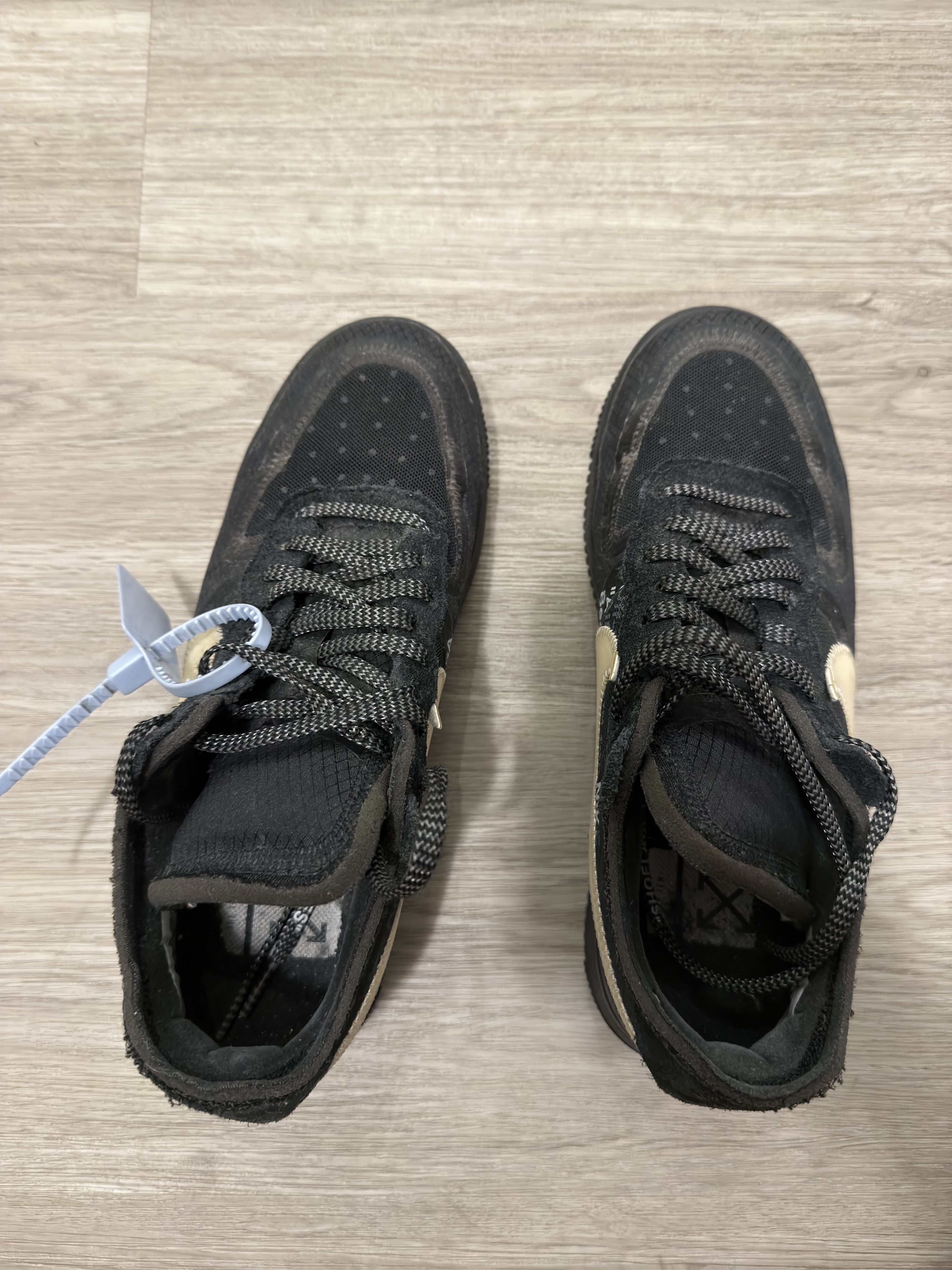 Nike × Off-White × Virgil Abloh Black Off White Air Force 1 Size US 8 / EU 41 - 11 Thumbnail