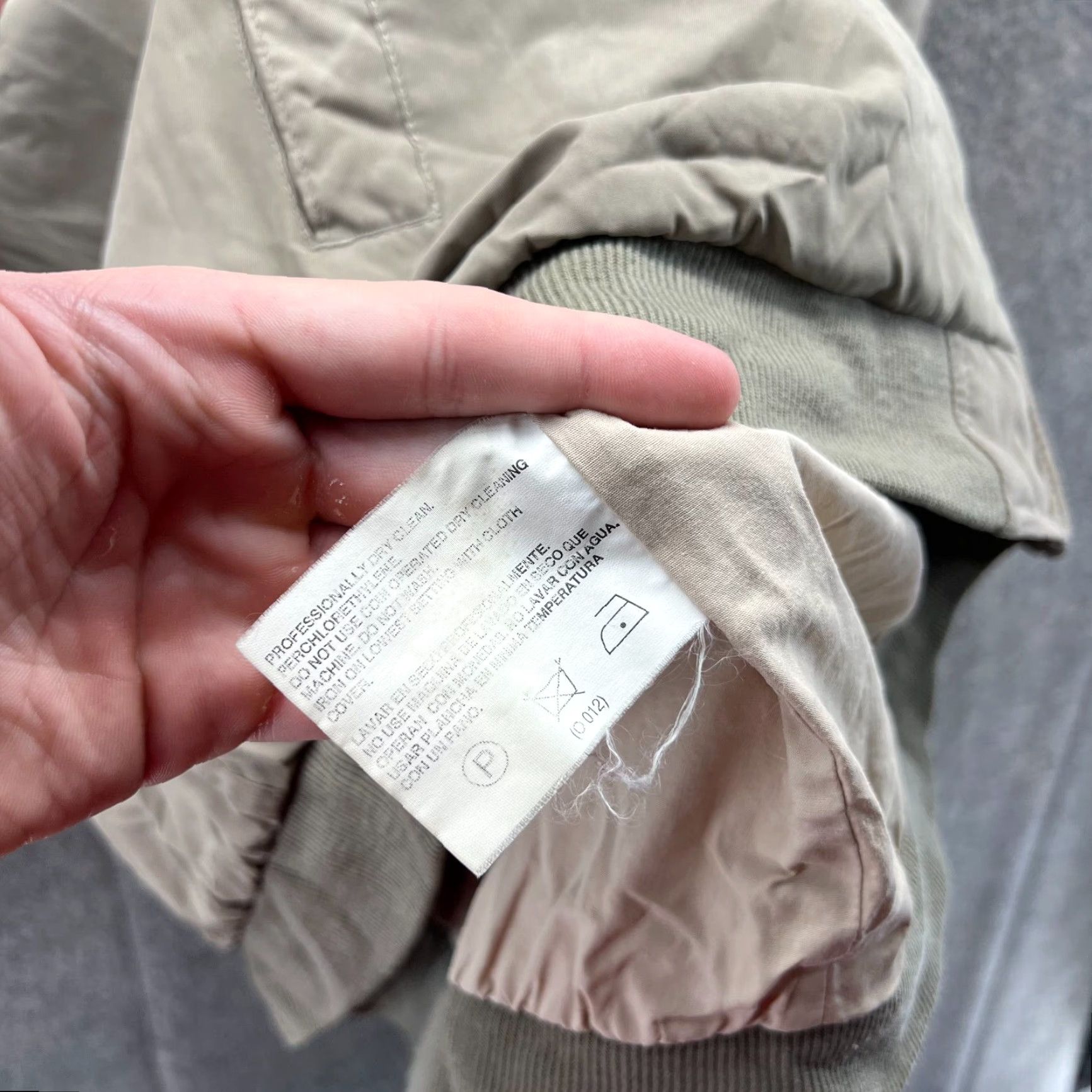 Members Only VINTAGE Members Only Bomber Jacket Men Large Khaki Full Zip Beige Polyester 90s Size US L / EU 52-54 / 3 - 6 Thumbnail