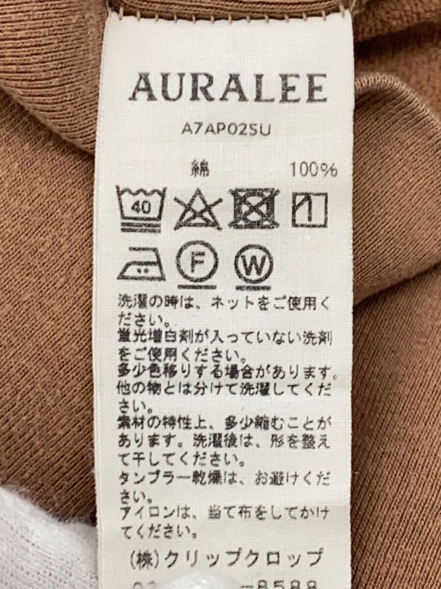 Auralee Brown Cotton Long-sleeved T-shirt Size US XXL / EU 58 / 5 - 6 Thumbnail