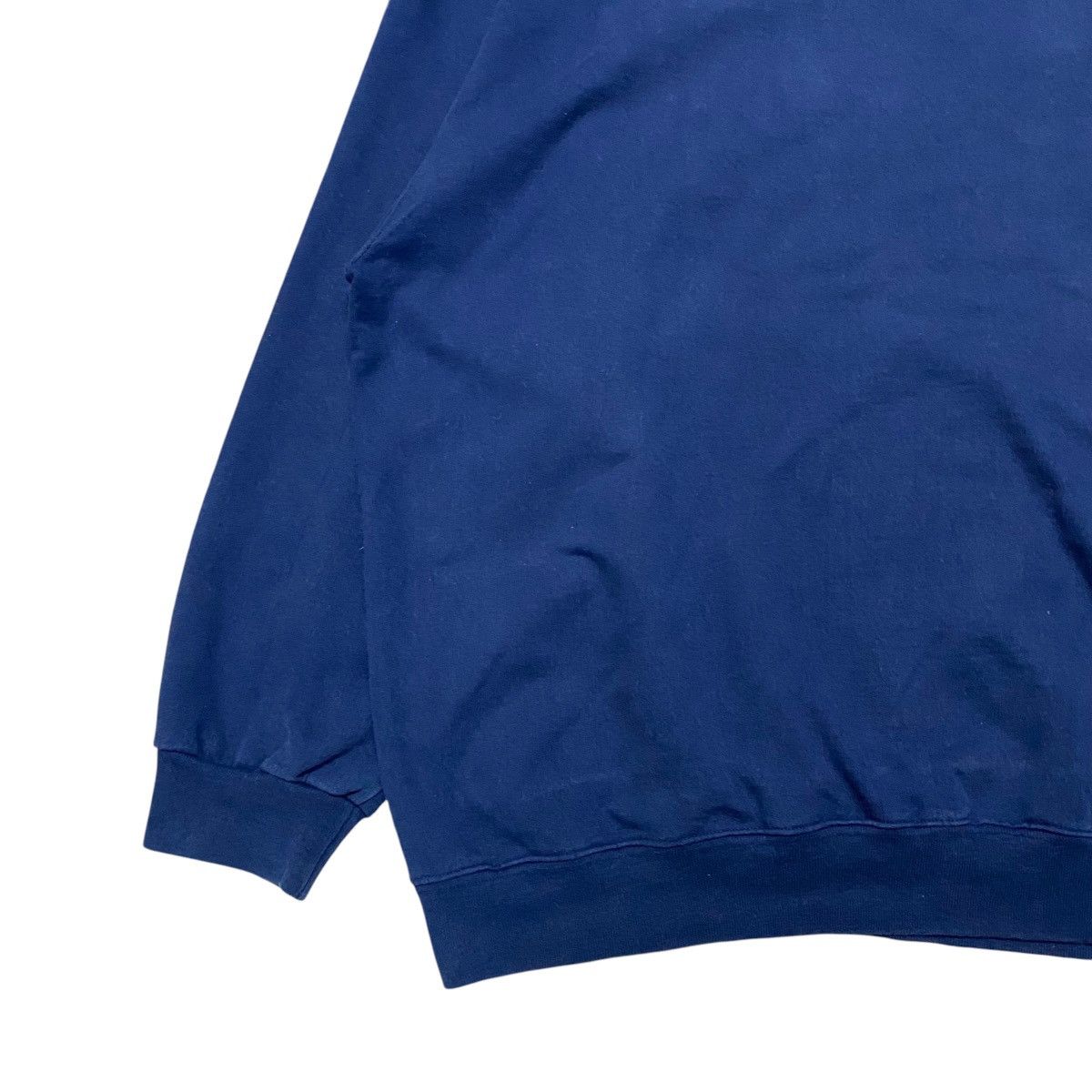Vintage Vintage 90s Nike Sweatshirt Boxy Navy Blue Size US L / EU 52-54 / 3 - 4 Thumbnail