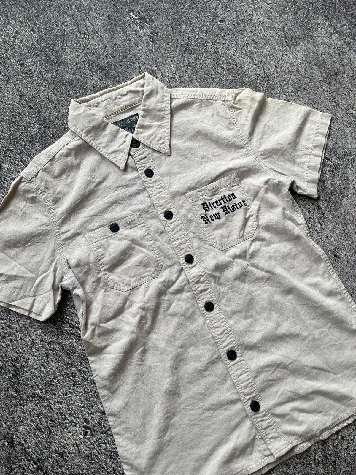 Japanese Brand Y2K Daily news ifsixwasnine shirt Size US M / EU 48-50 / 2 - 5 Thumbnail