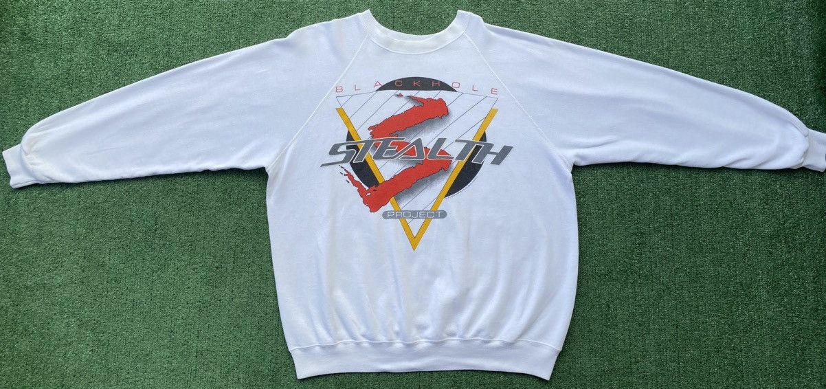 Hanes Vintage 1987 Blackhole Stealth Project Sweatshirt Men’s XL Size US XL / EU 56 / 4 - 2 Thumbnail
