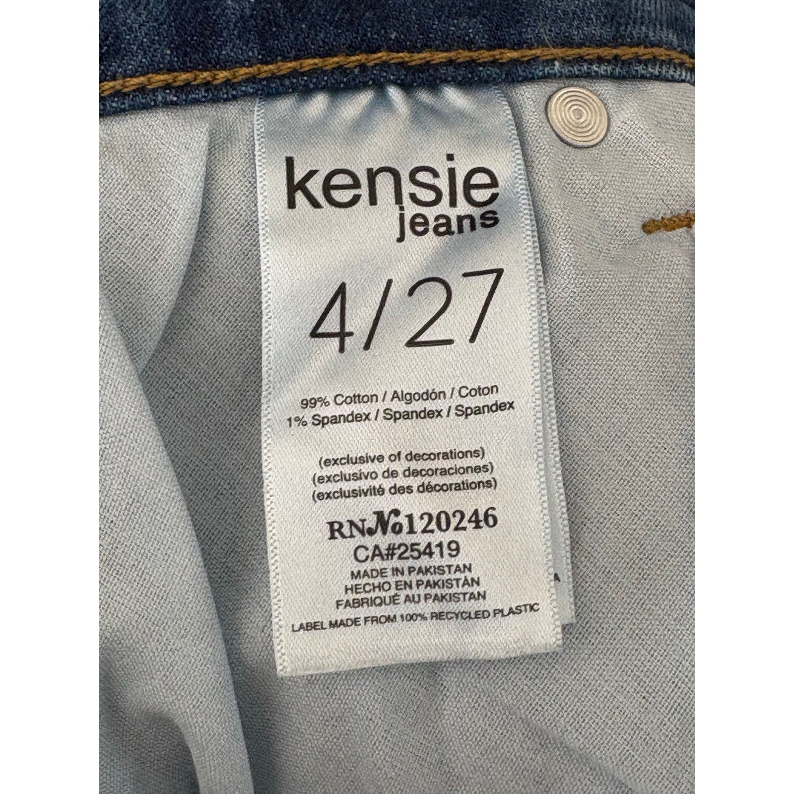 Other Kenzie Jeans | Distressed Denim Cutoff Jean Shorts | 4/27 Size 27" / US 4 / IT 40 - 3 Thumbnail