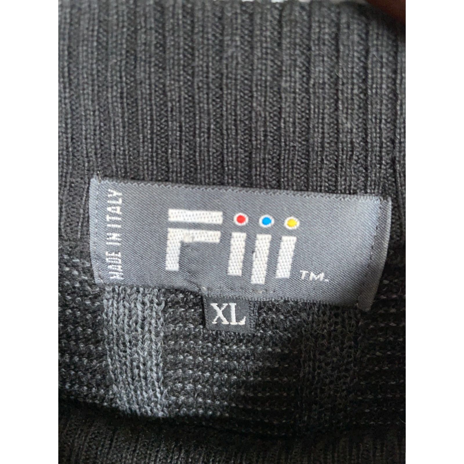 Vintage VINTAGE Fiji Mock Neck Sweater Adult XL Gray Striped Lightweight Knit 90s Mens Size US XL / EU 56 / 4 - 3 Thumbnail