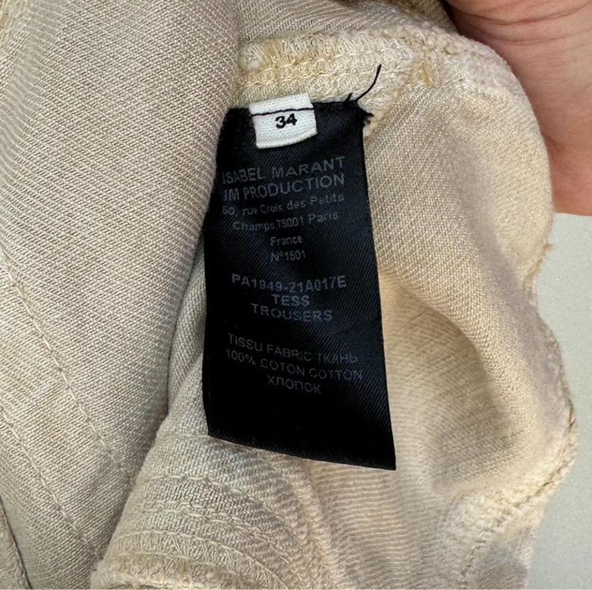 Isabel Marant Etoile Isabel Marant high waisted double buttoned pants Size 34" / US 12 / IT 48 - 4 Thumbnail