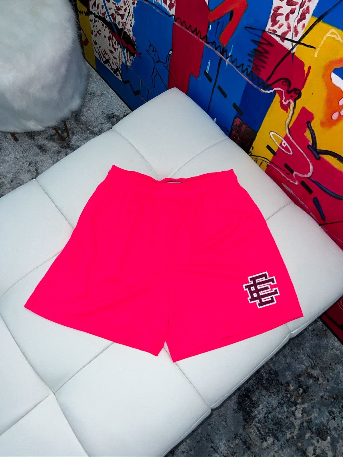 Eric Emanuel Eric Emanuel logo mesh shorts Size US 36 / EU 52 - 1 Thumbnail