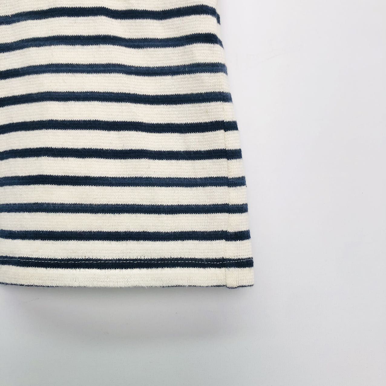 Loewe LOEWE Chest Striped Irregular Short Sleeve T-Shirt K26WX Size S / US 4 / IT 40 - 4 Thumbnail