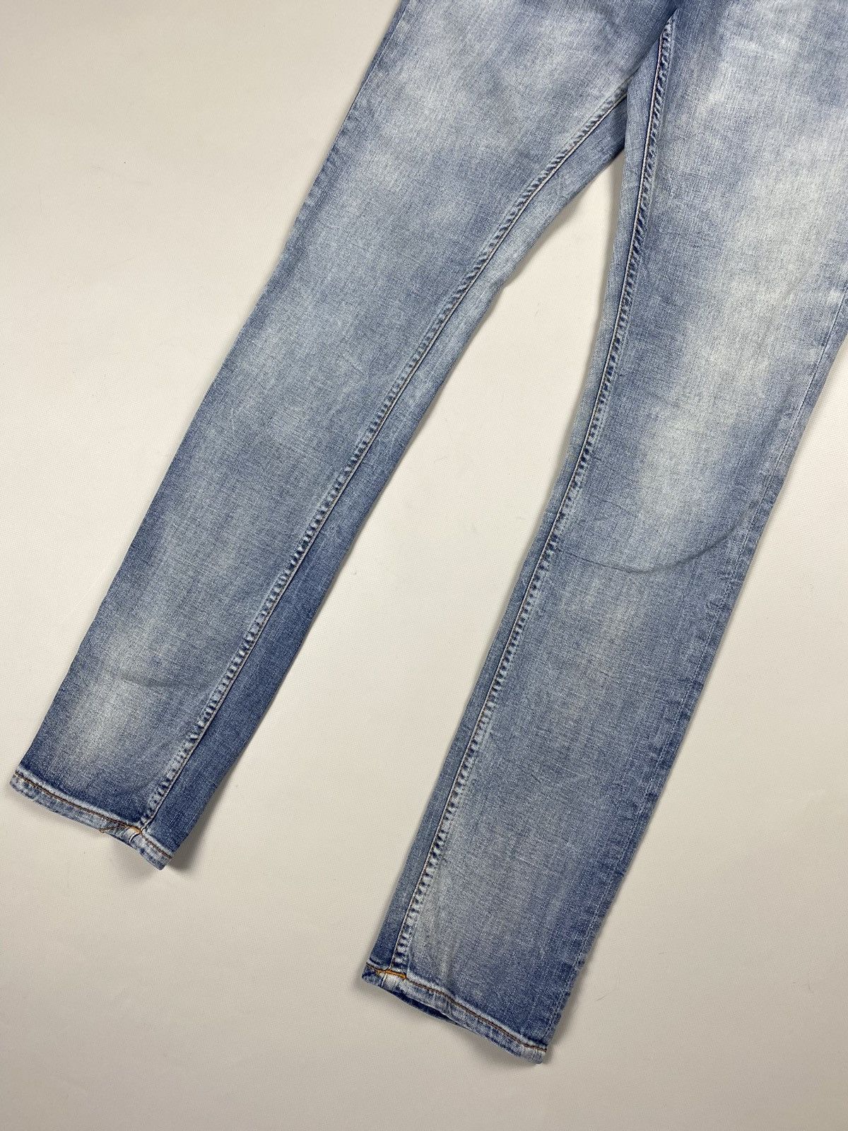 Nudie Jeans Nudie Jeans Co Lean Dean Broken Sage men’s jeans Size US 31 - 6 Thumbnail