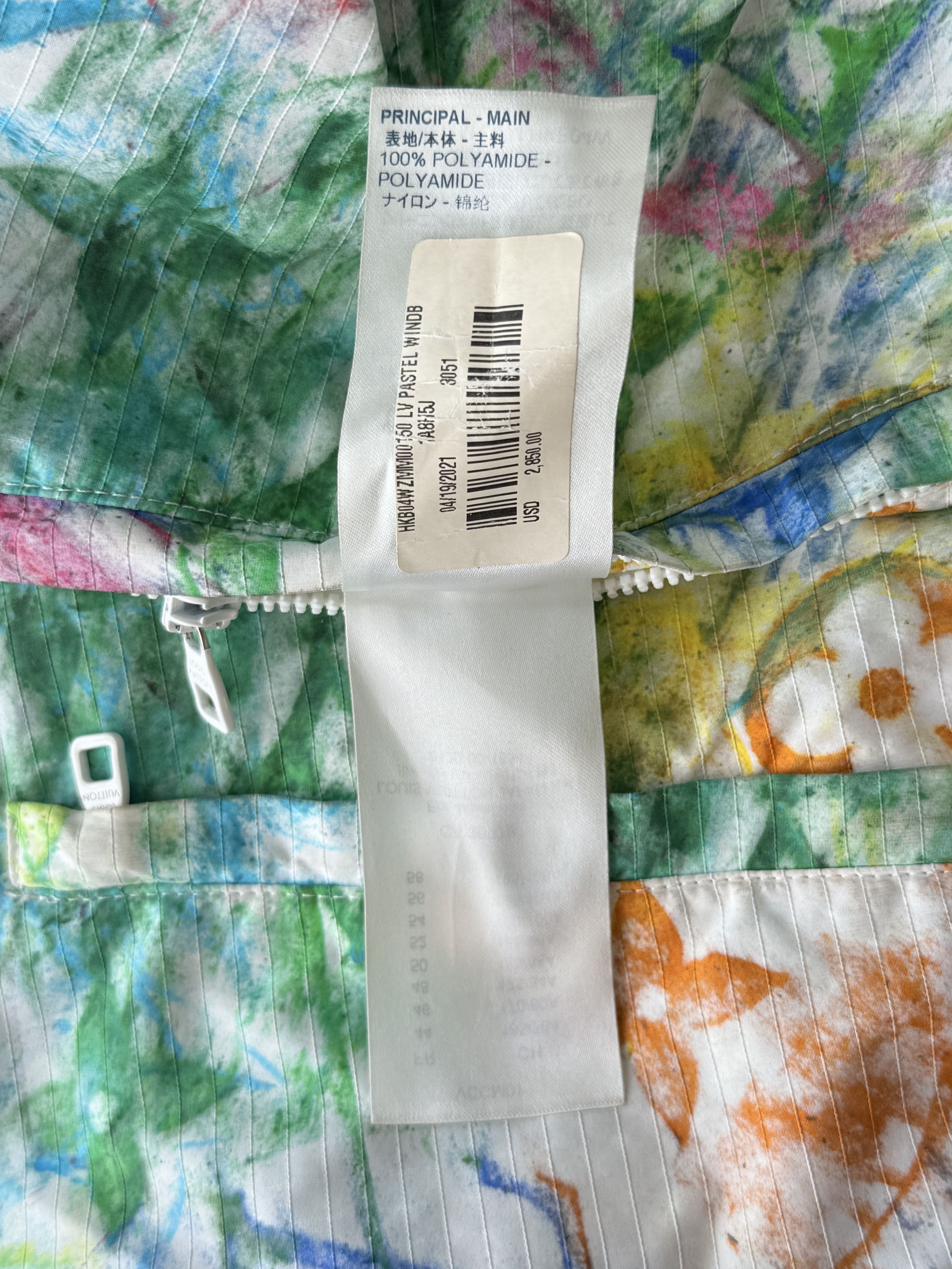 Louis Vuitton Louis Vuitton Multicolor Pastel Monogram Windbreaker Size US L / EU 52-54 / 3 - 7 Thumbnail