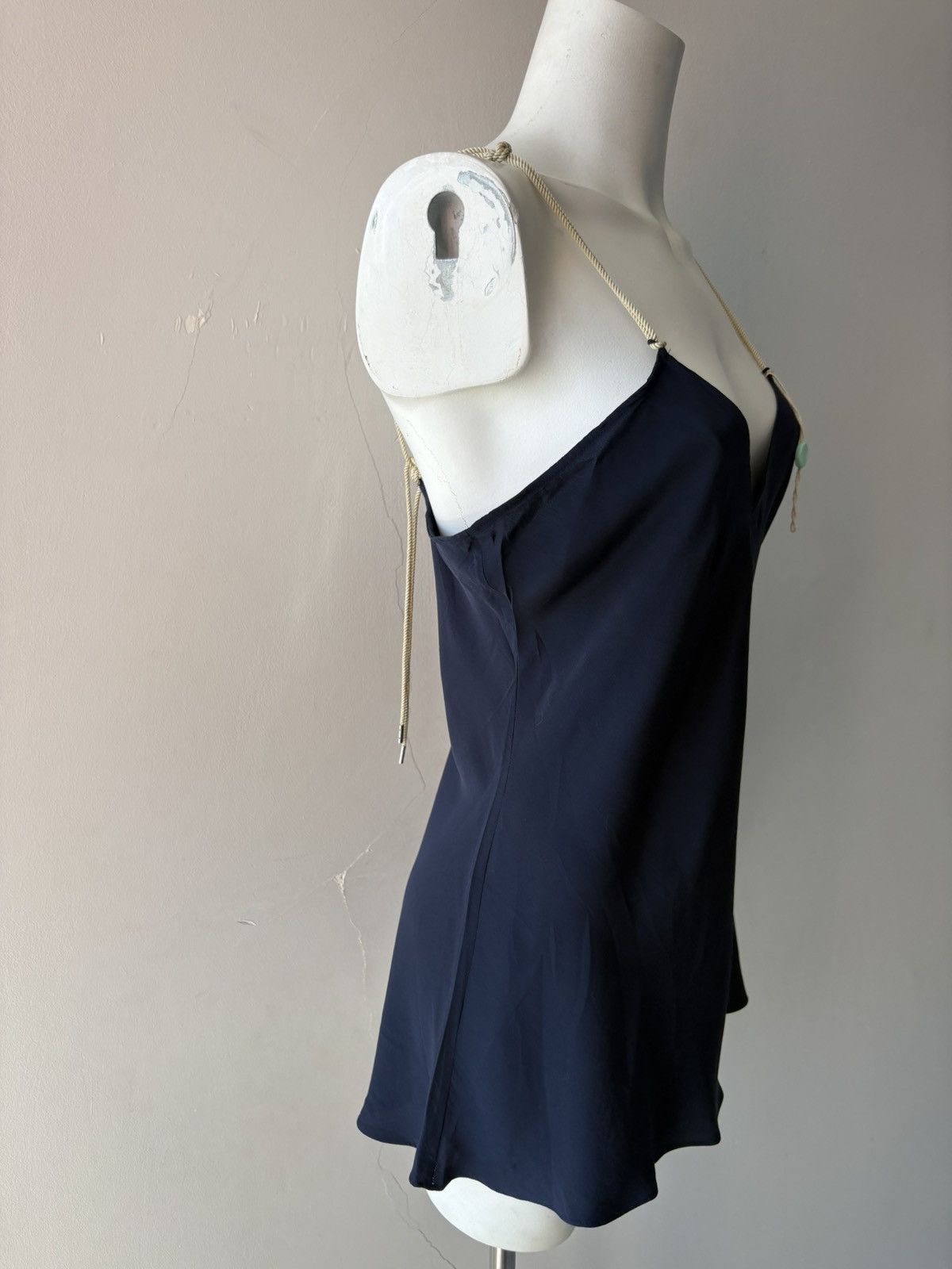 Vintage italian silk blouse Size L / US 10 / IT 46 - 11 Thumbnail
