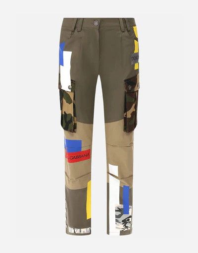 Dolce & Gabbana o1y0925 Cargo Pant in Multicolor Size 27" / US 4 / IT 40 - 1 Thumbnail