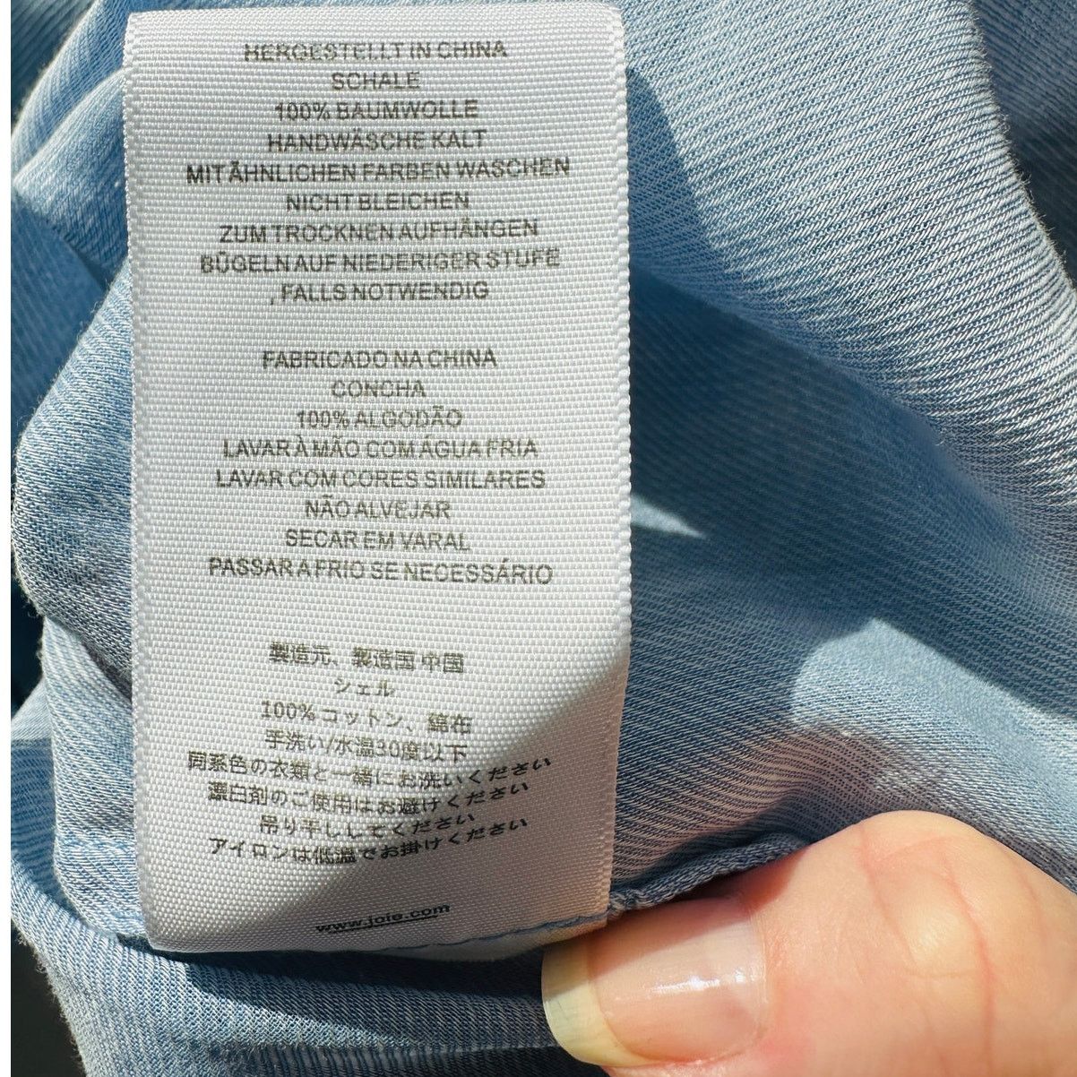 Joie Joie Blue Button Front Pocketed Roll Tab Denim Shirt XXS Size XXS / US 00 / IT 34 - 8 Thumbnail