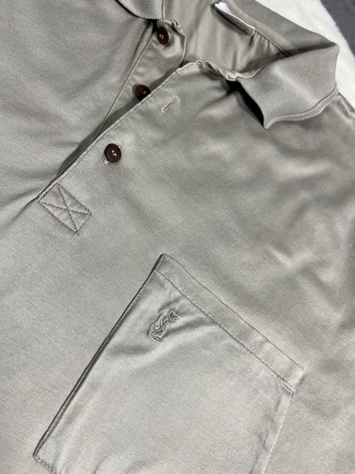 Vintage × Yves Saint Laurent Vintage Yves Saint Laurent Polo Shirt YSL Paris Old Money Size US L / EU 52-54 / 3 - 5 Thumbnail
