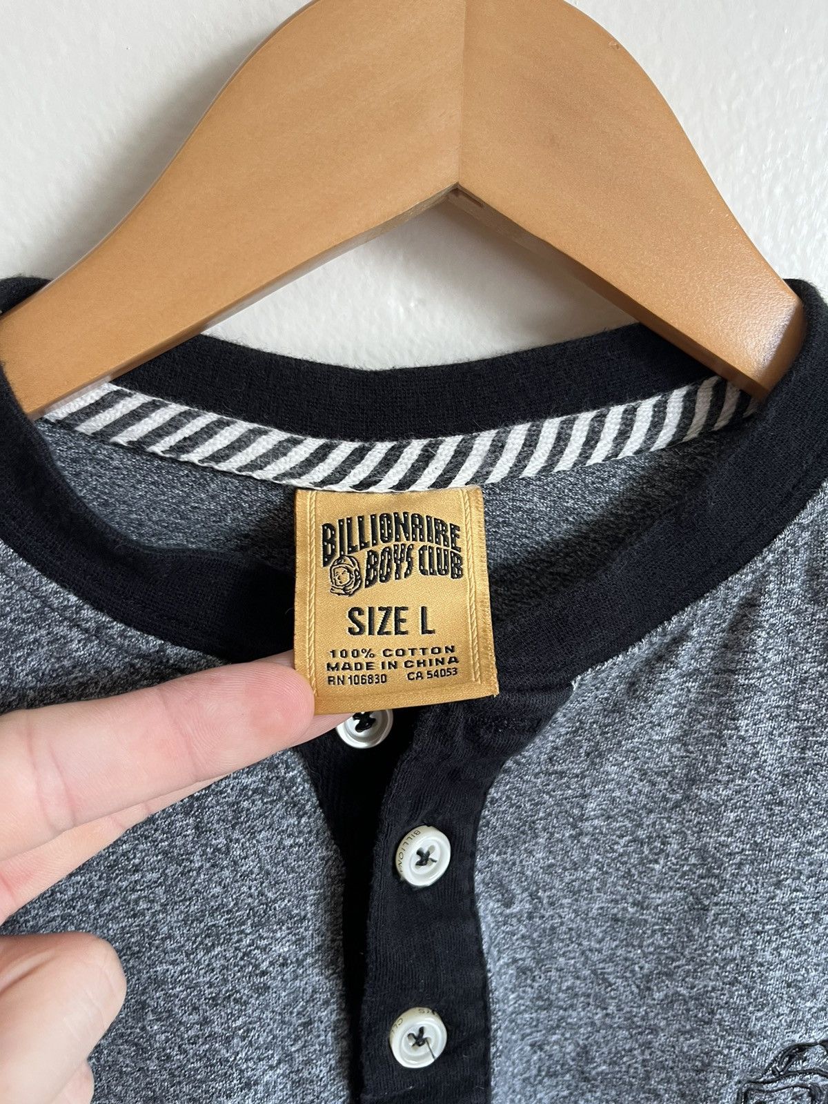 Billionaire Boys Club Billionaire Boys Club Long Sleeve T-Shirt Size US L / EU 52-54 / 3 - 5 Thumbnail