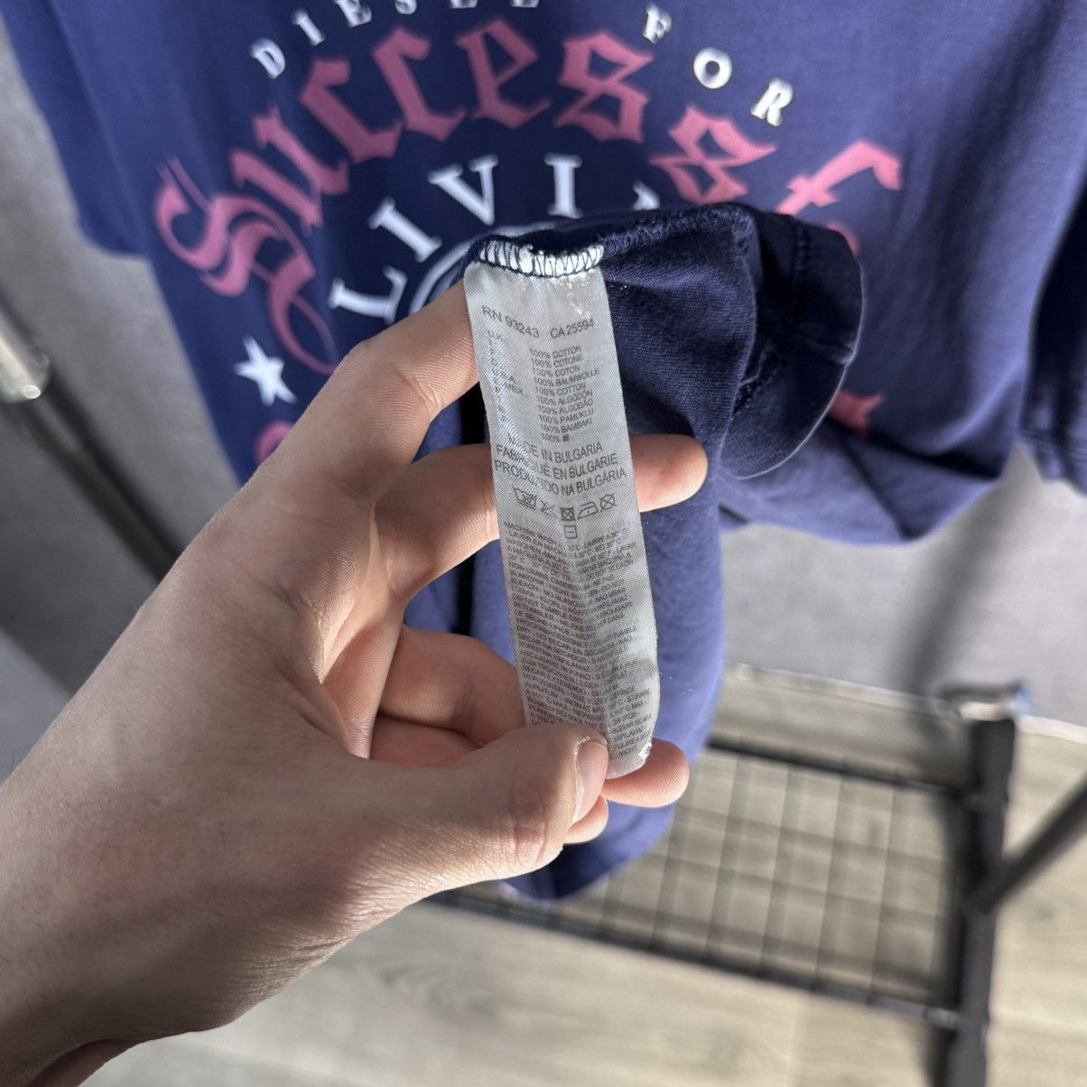 Diesel Vintage Diesel Y2K t-shirt big logo successful streetwear Size US M / EU 48-50 / 2 - 4 Thumbnail