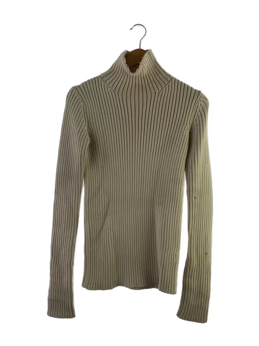 Yohji Yamamoto Ribbed Turtleneck Wool Knit Sweater Size M / US 6-8 / IT 42-44 - 1 Thumbnail
