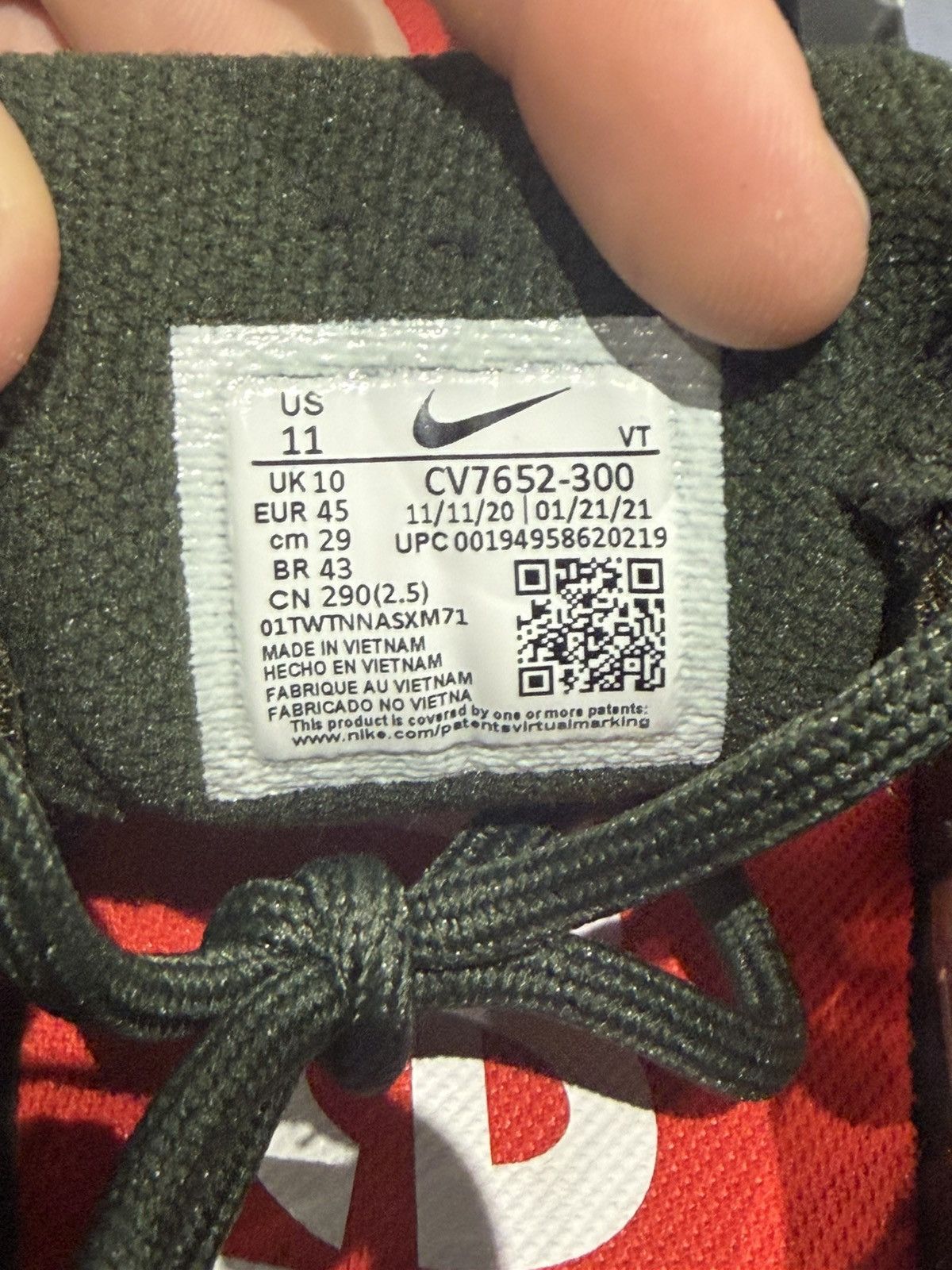 Supreme Size 11 - Nike Air Max 96 “Supreme Camo” Size US 11 / EU 44 - 8 Thumbnail