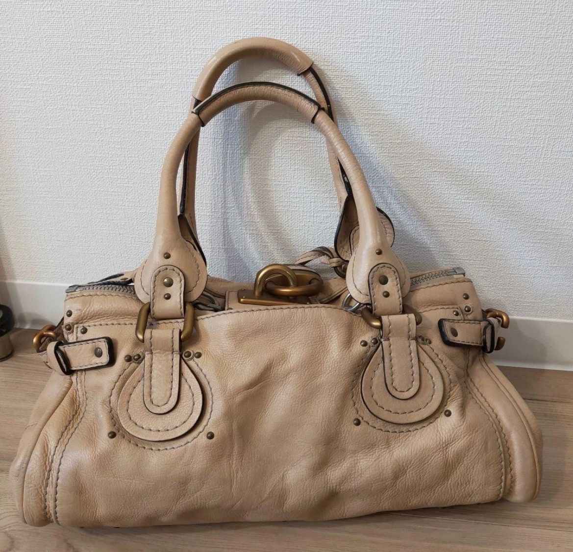 Chloe Chloe Paddington Beige w Gold hardware Size ONE SIZE - 2 Thumbnail