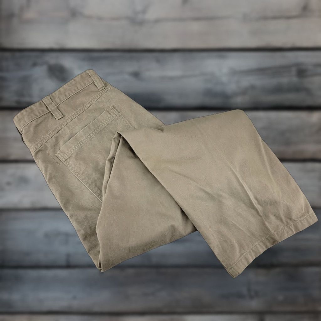 Wrangler VINTAGE Wrangler Pants Mens 40 Beige Hero Cargo Outdoors 100% Cotton Work 70LEWBH 40x32 Size US 40 / EU 56 - 1 Thumbnail