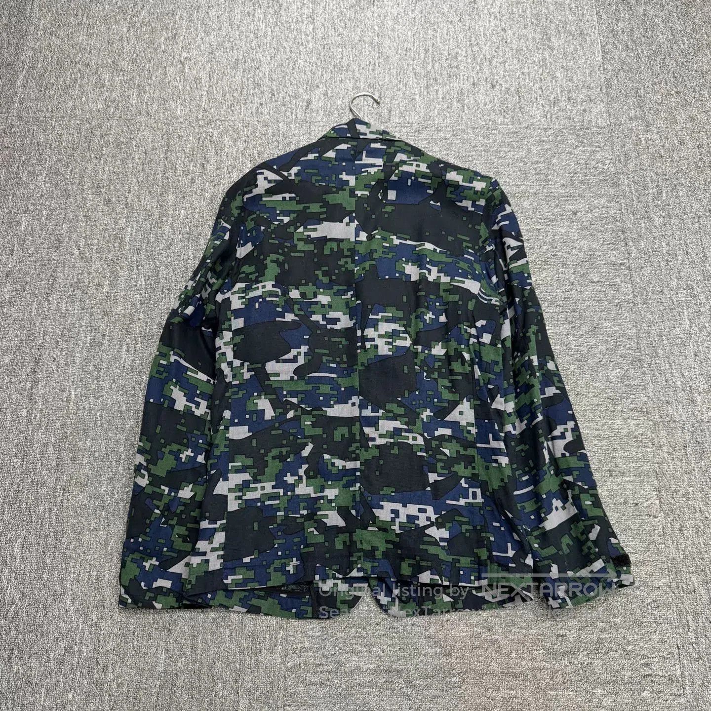 N.Hoolywood HOOLYWOOD Camouflage Suit Jacket. Size US M / EU 48-50 / 2 - 6 Thumbnail