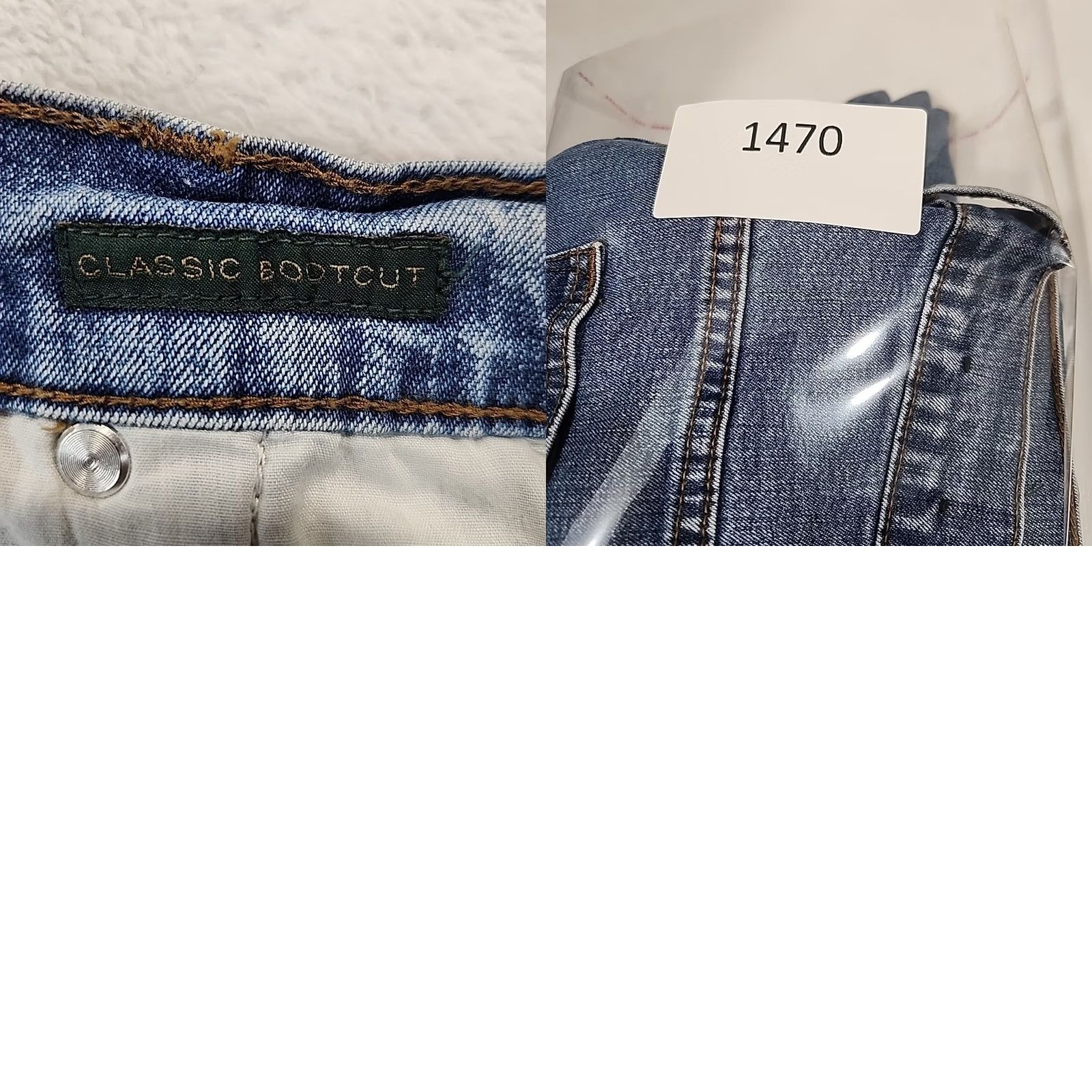Ralph Lauren VINTAGE not | LRL Lauren By Lauren Jeans Co. Classic Bootcut Blue Denim Womens Size 12 Preppy Size 34" / US 12 / IT 48 - 10 Thumbnail