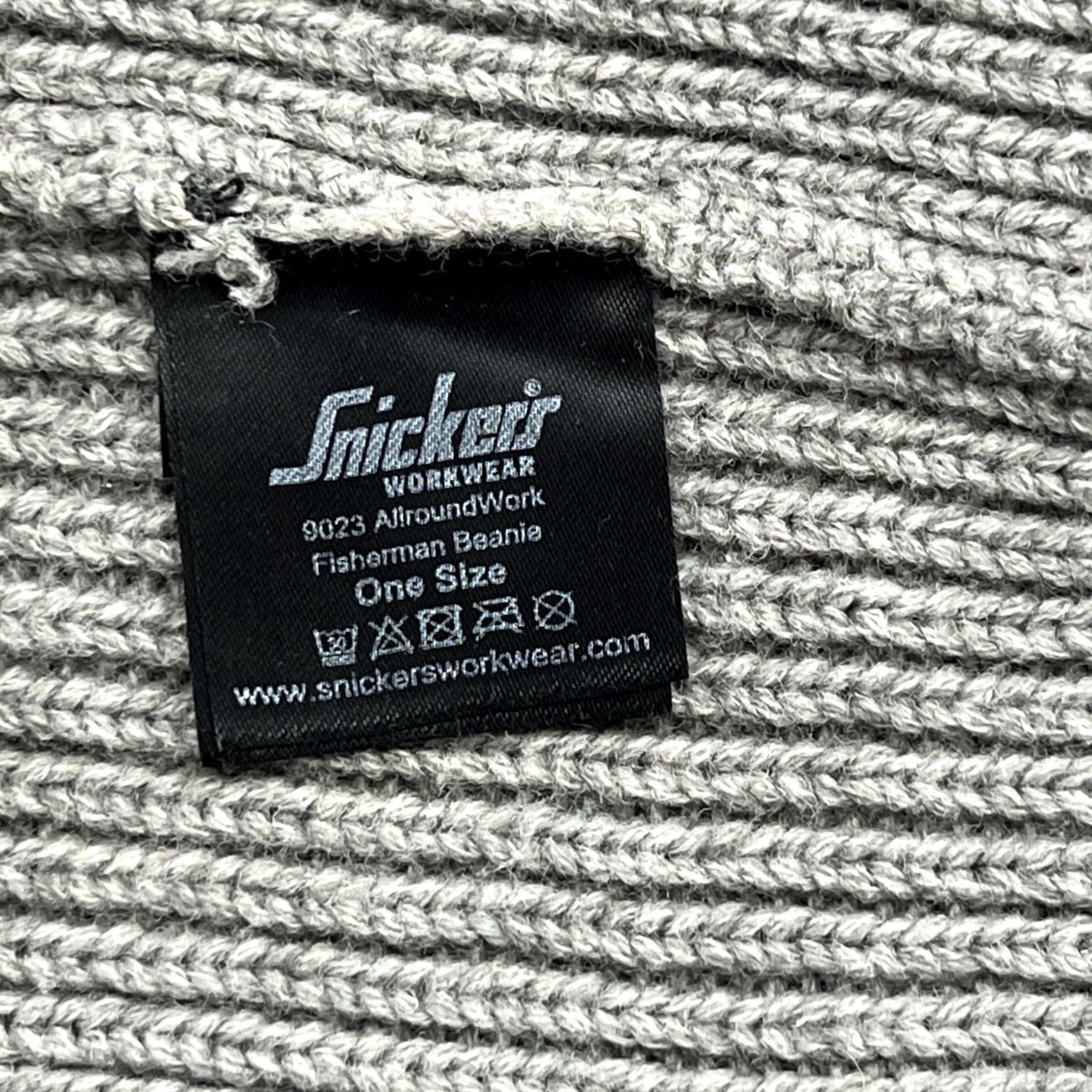Arc'teryx Snickers Workwear Beanie Hat One Size Wool Blend Ribbon Gray Knitted Size ONE SIZE - 5 Thumbnail