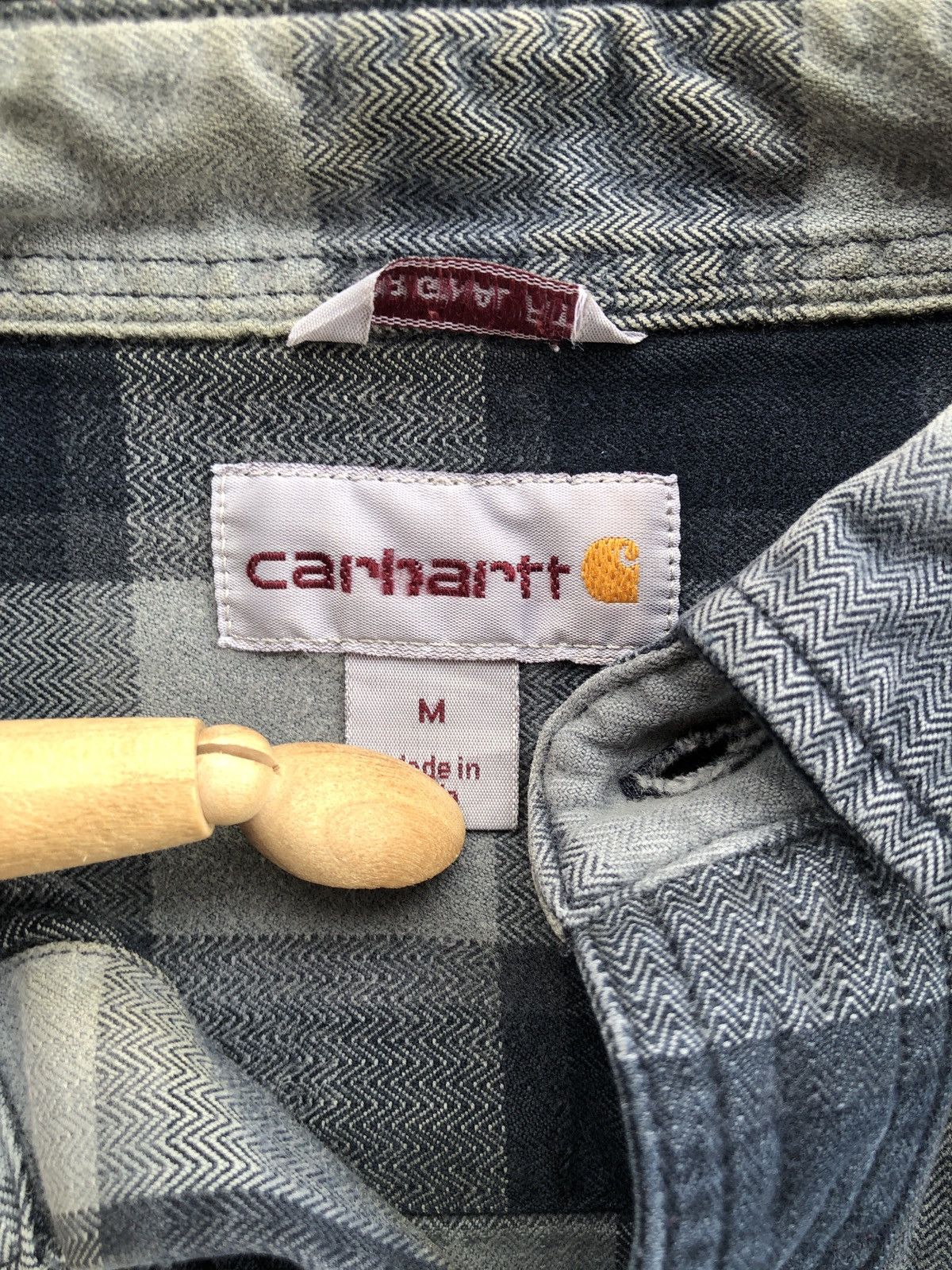 Carhartt × Vintage Vintage Crazy Carhartt Flannel Size US M / EU 48-50 / 2 - 7 Thumbnail