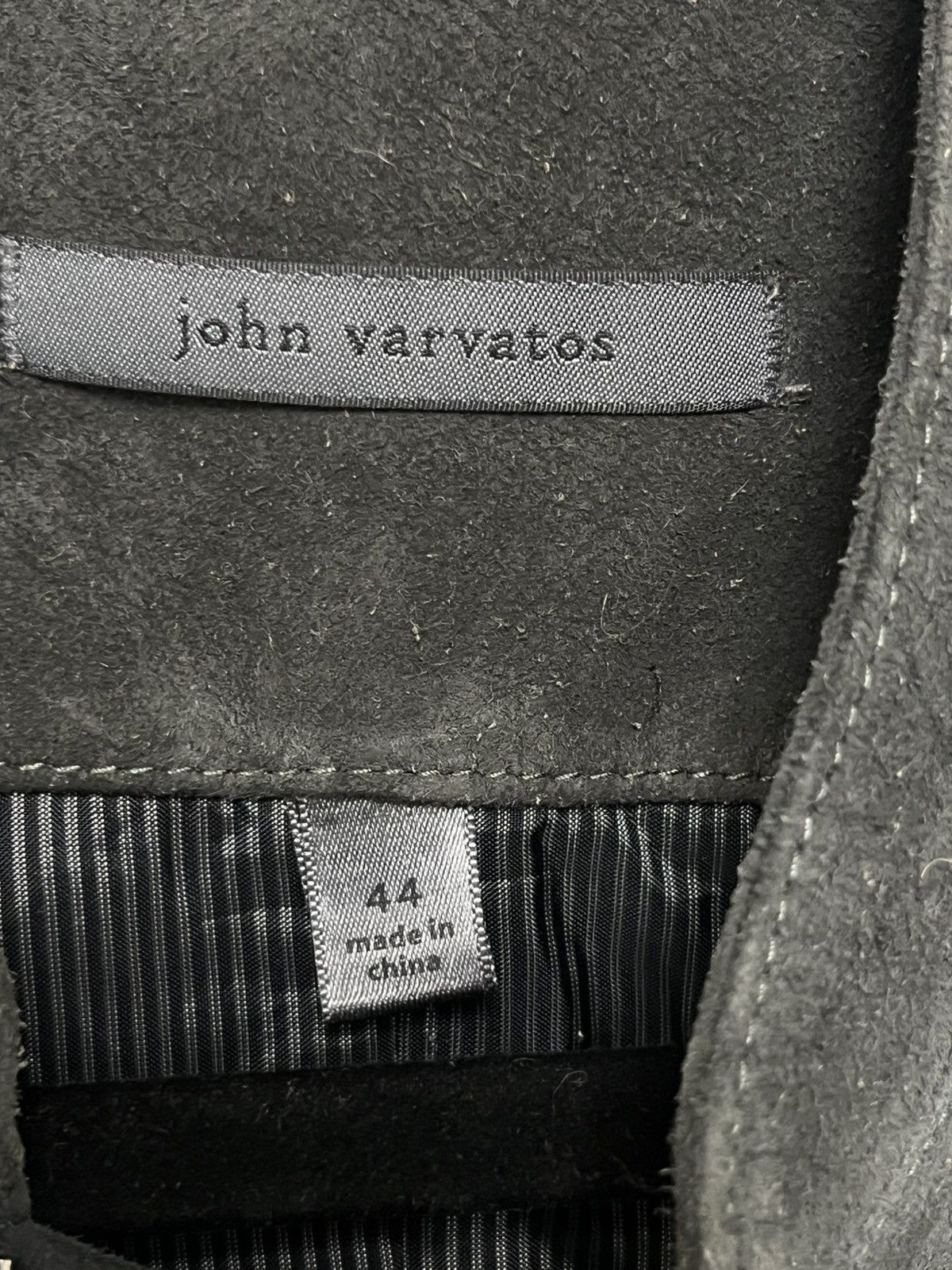 John Varvatos 3/4 Length Suede Jacket Size EU 44 USA 34 small Size US S / EU 44-46 / 1 - 7 Thumbnail