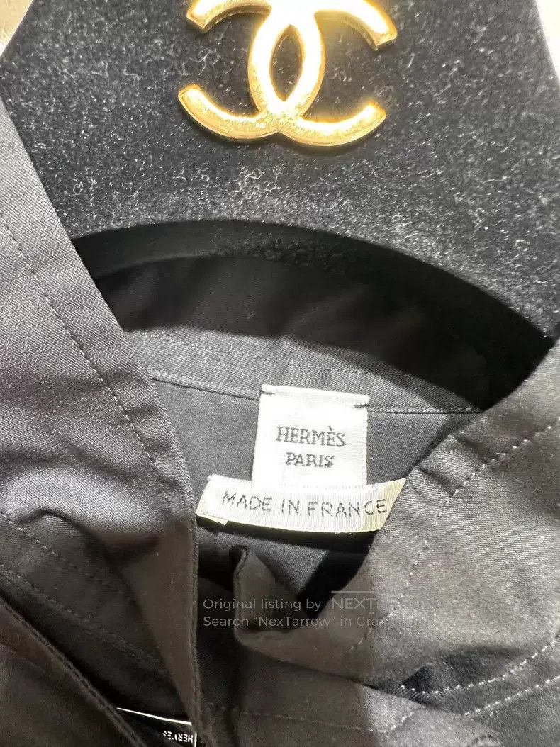 Hermes Hermes 26 Model Drawstring Dress Can Be Worn as a Trench C Size XS / US 0-2 / IT 36-38 - 3 Thumbnail