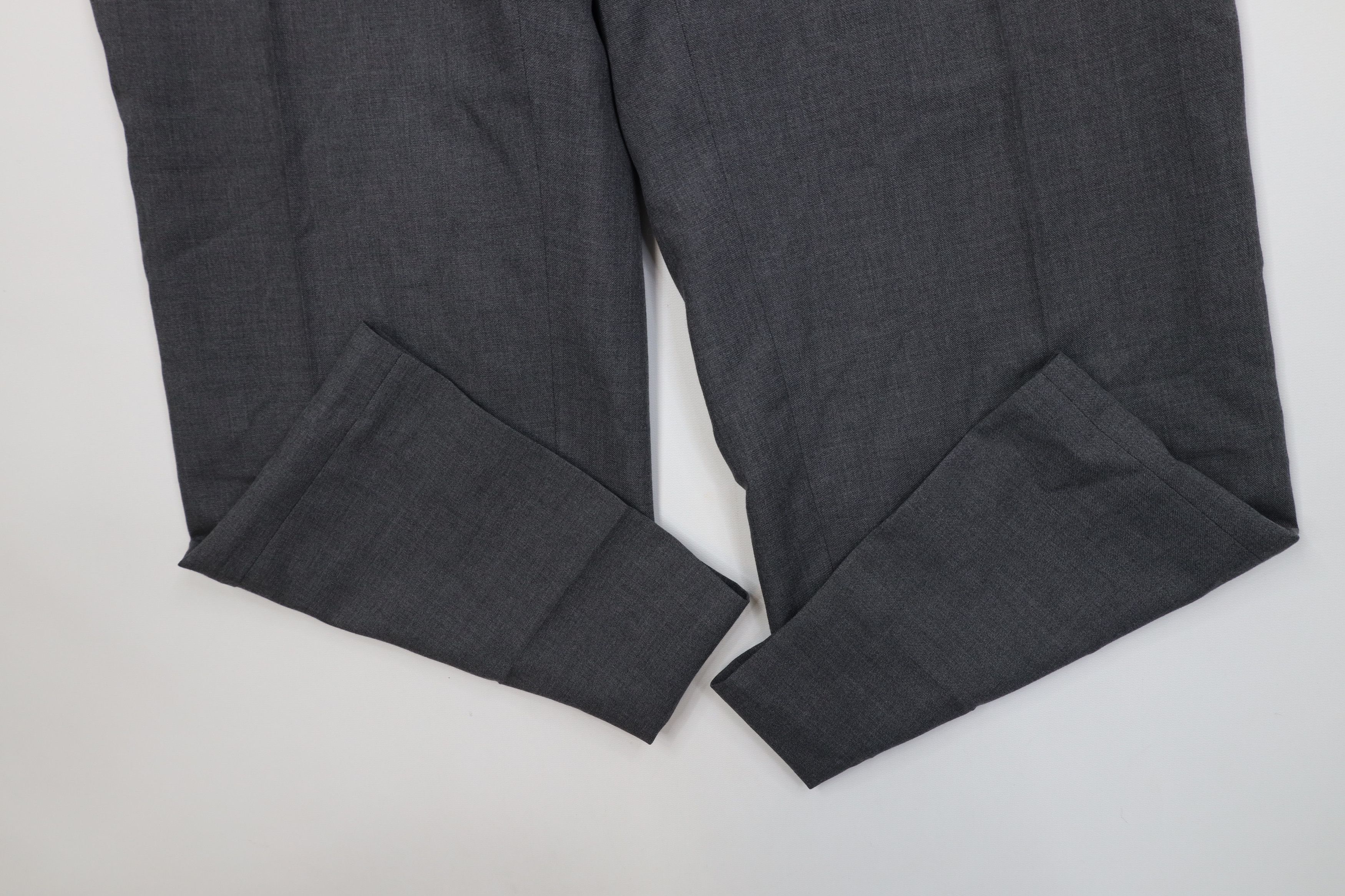 Vintage Vintage 70s Streetwear Knit Wide Leg Chino Pants Gray USA Size US 36 / EU 52 - 5 Thumbnail