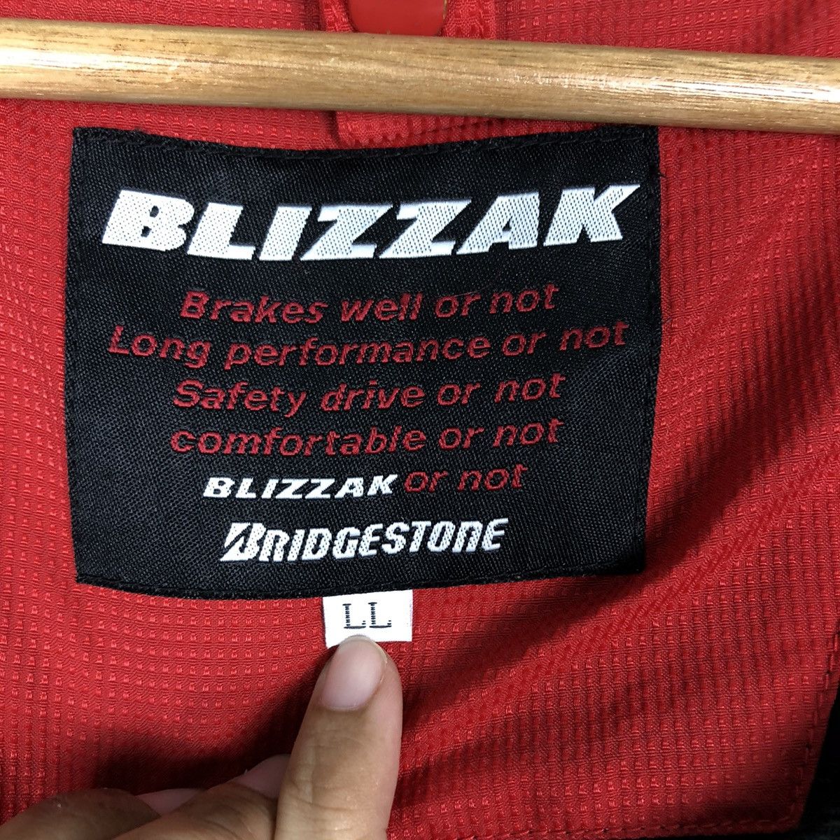 Japanese Brand 🔥Vintage Racing Bomber Jacket Blizzak Bridgestone Big Logo Size US L / EU 52-54 / 3 - 18 Thumbnail