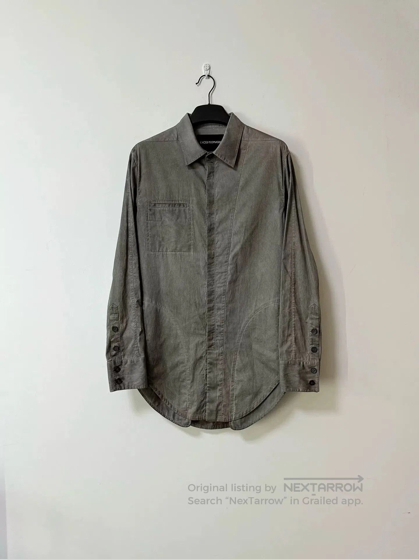 Japanese Brand Exception Double Layer Pocket Shirt Jacket. Size US L / EU 52-54 / 3 - 1 Thumbnail