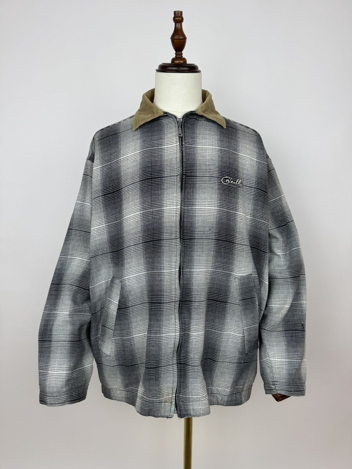 O'Neill Oneill Vintage Plaid Jacket O’neill Checkered Overshirt 90s Size US L / EU 52-54 / 3 - 1 Thumbnail