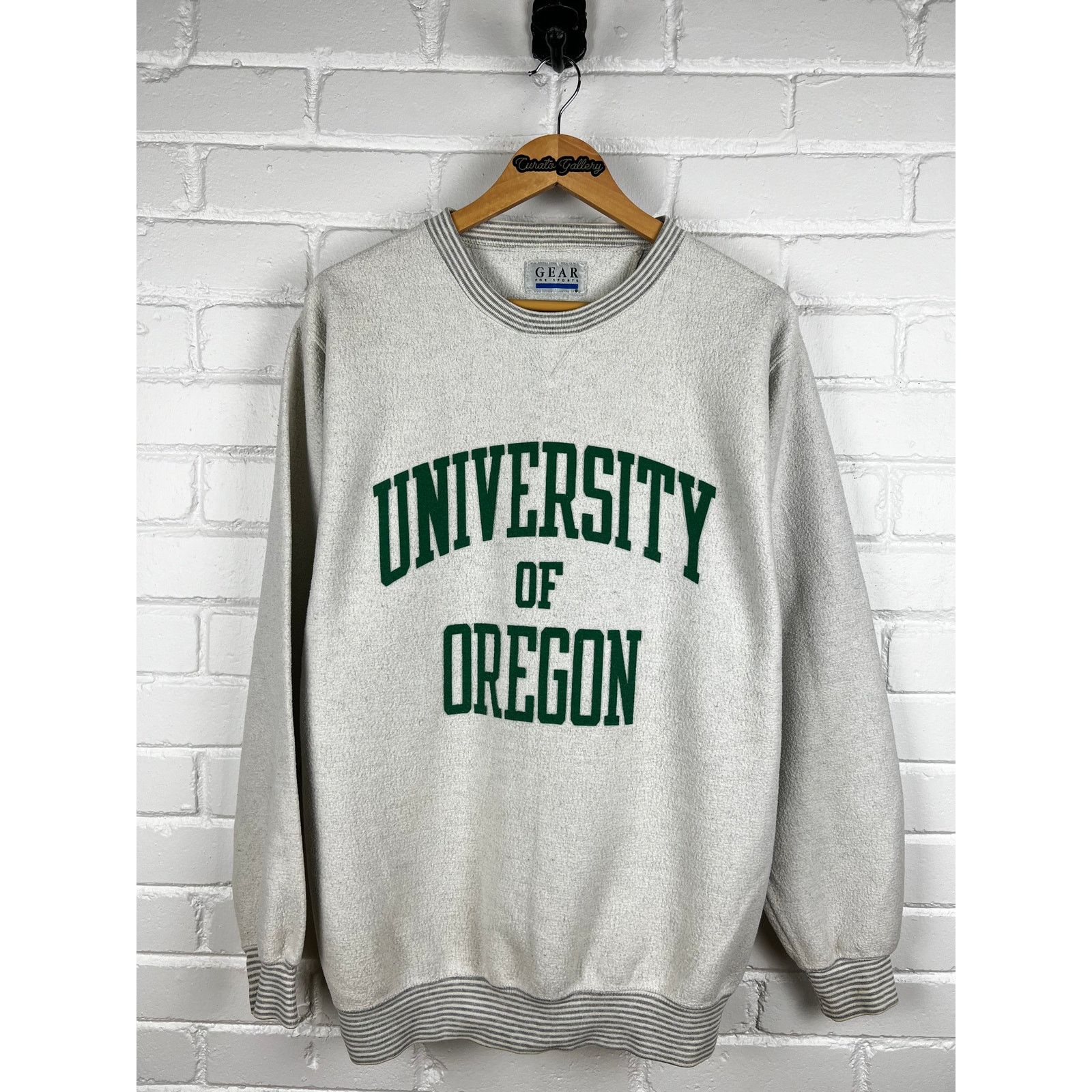NCAA Vintage 90s Oregon Ducks University Sweatshirt Size XL Size US XL / EU 56 / 4 - 1 Thumbnail