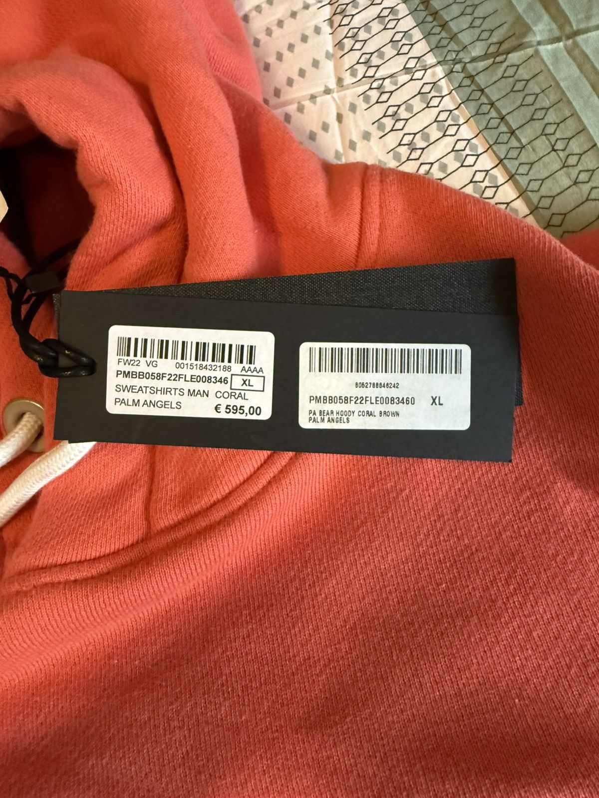 Palm Angels Bear Hoodie Size US XL / EU 56 / 4 - 2 Thumbnail