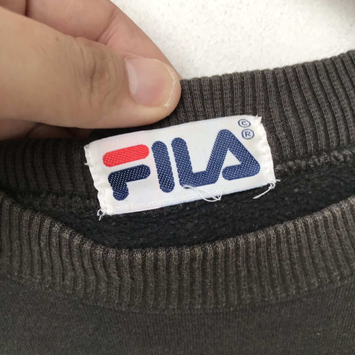 Fila × Vintage Vintage Fila Sweatshirt Oversize Size US XL / EU 56 / 4 - 4 Thumbnail