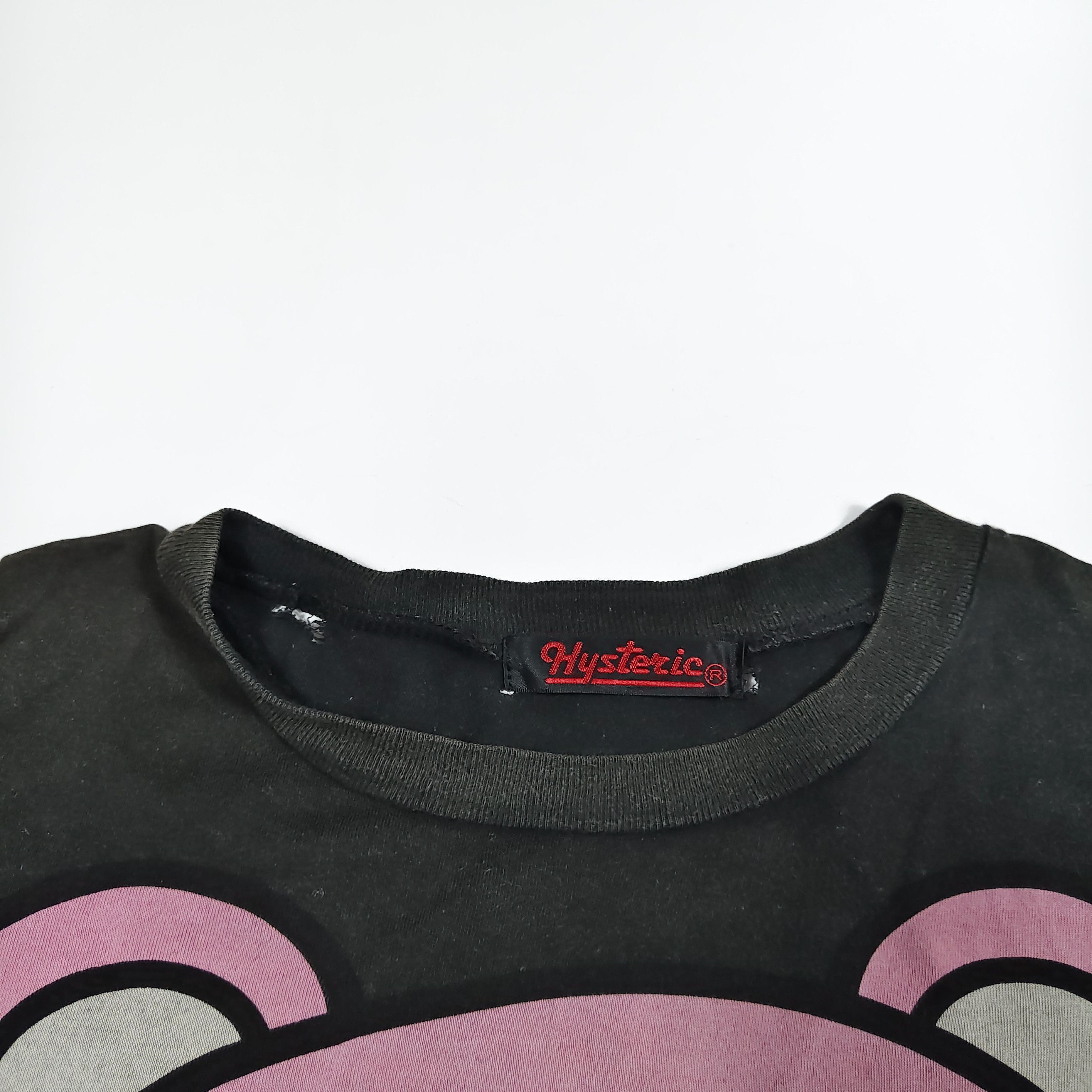 Hysteric Glamour Hysteric Glamour Baby Angel Black Pink Bear Graphic Y2K #F Size US M / EU 48-50 / 2 - 7 Thumbnail