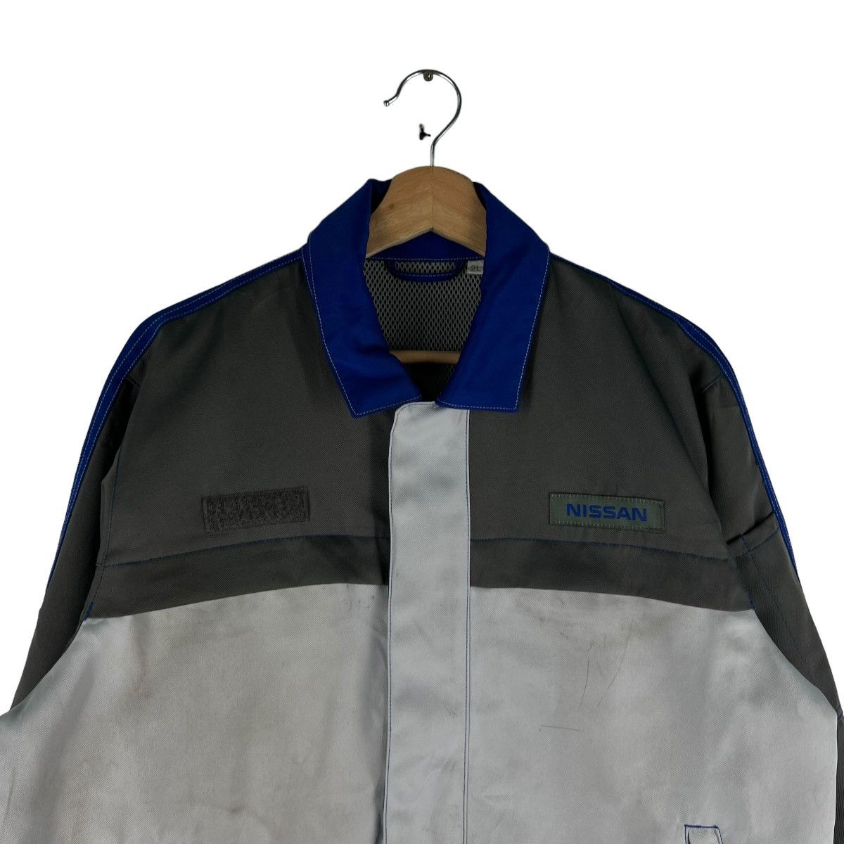 Japanese Brand × Vintage 🔥VINTAGE RACING WORK JACKET BOMBER DESIGN NISSAN BIG LOGO Size US L / EU 52-54 / 3 - 3 Thumbnail