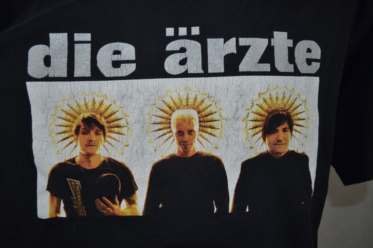 Band Tees × Vintage Vintage Die Arzte Bela Farin Rod t-shirt L Size US L / EU 52-54 / 3 - 6 Thumbnail