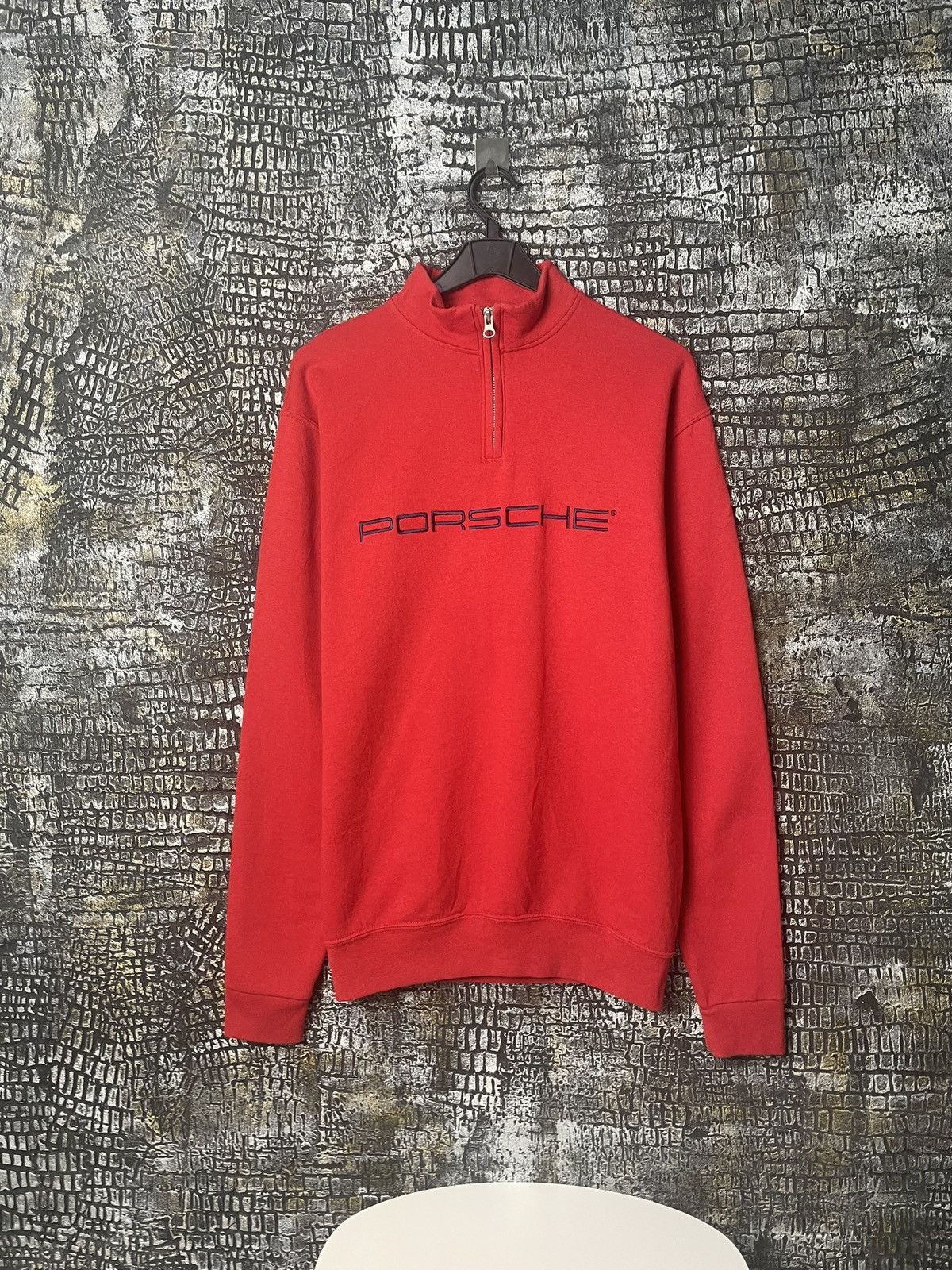 Porsche Design Porsche 90s Vintage Logo Zip Sweatshirt Crewneck Size US M / EU 48-50 / 2 - 5 Thumbnail