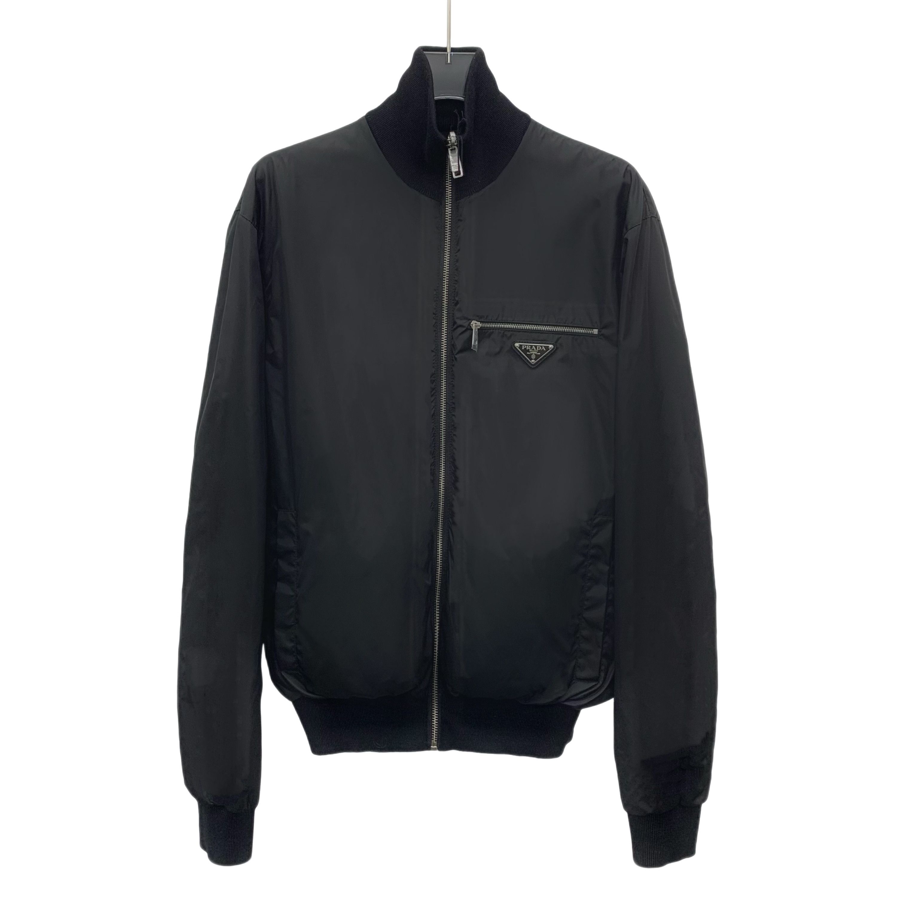 Prada Prada mens size XS S re-nylon Bomber jacket MA-1 Puffer