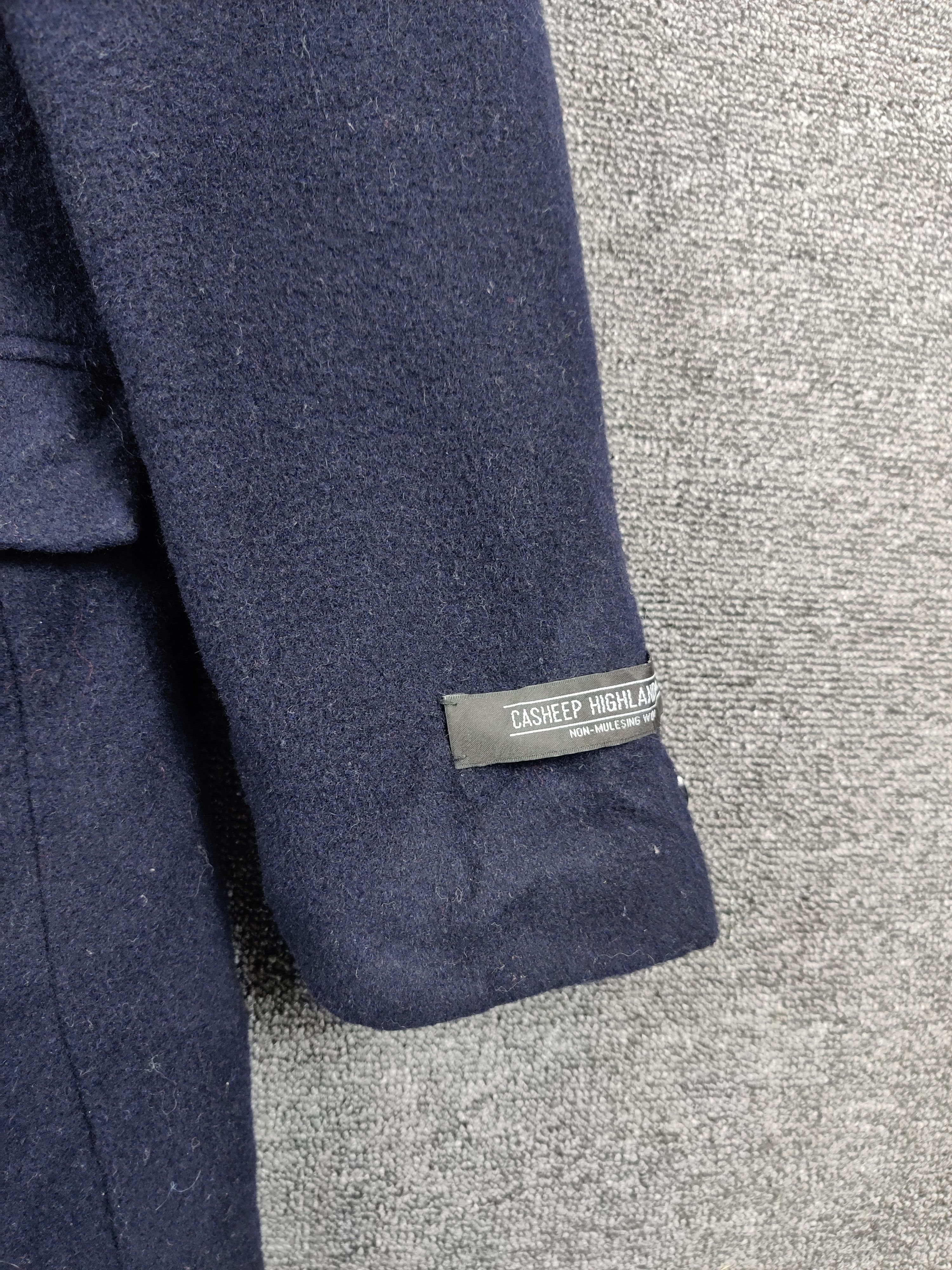HARE Vintage Hare Single Breasted Wool Long Coat Size US M / EU 48-50 / 2 - 3 Thumbnail