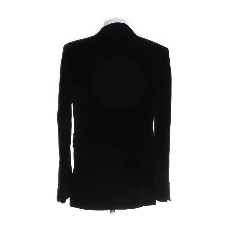 Saint Laurent Paris F/W16 Black Velvet Le Blazer Jacket by Hedi Slimane Size US M / EU 48-50 / 2 - 2 Thumbnail