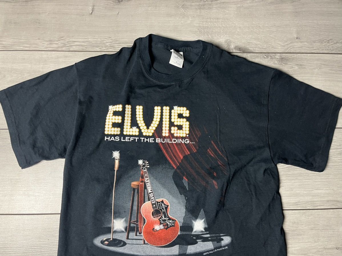 Band Tees Elvis Presley tshirt has left the building size Medium Size US M / EU 48-50 / 2 - 3 Thumbnail